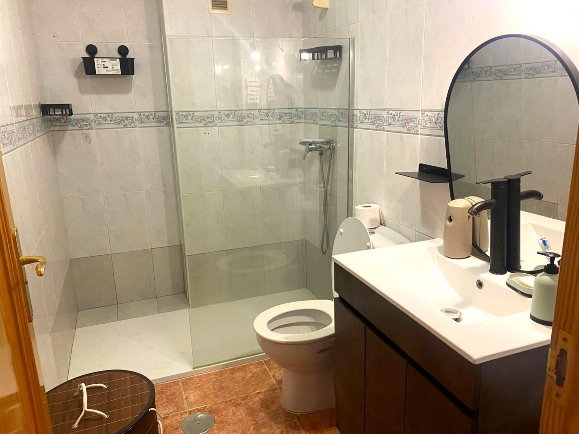 Bathroom of Flat for rent in Mazarrón  with Air Conditioner, Furnished and Balcony