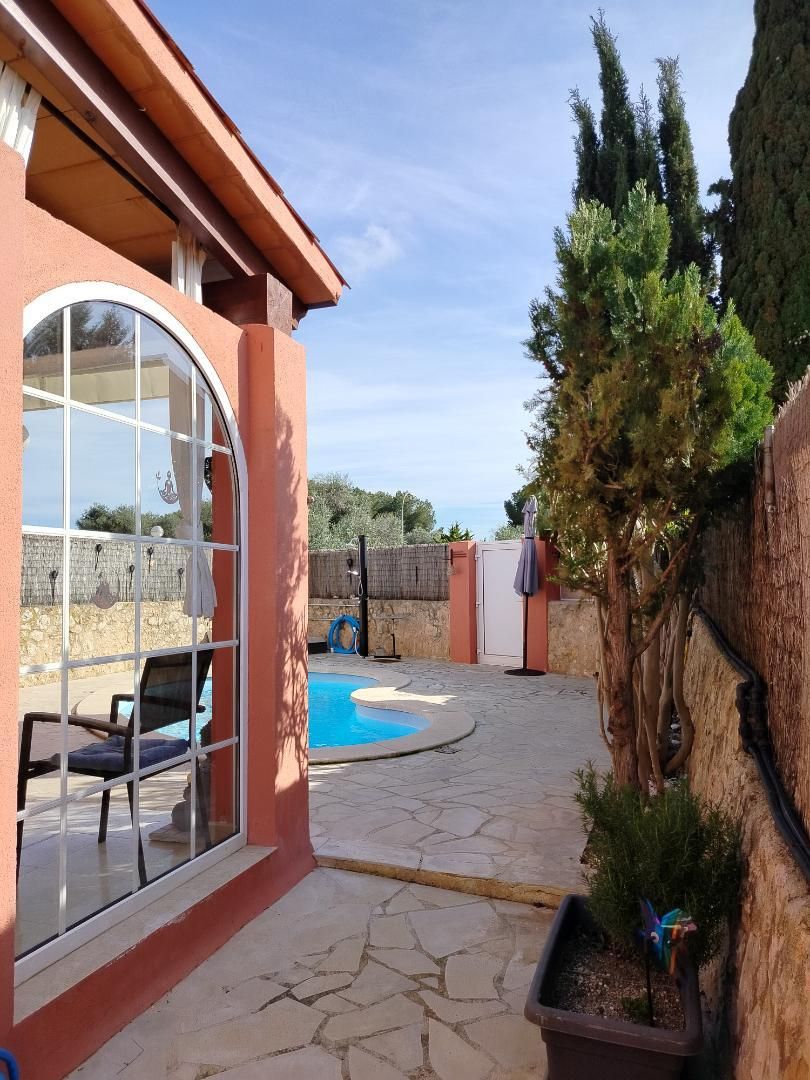 Piscina de Casa o chalet de alquiler en Campos con Terraza y Piscina