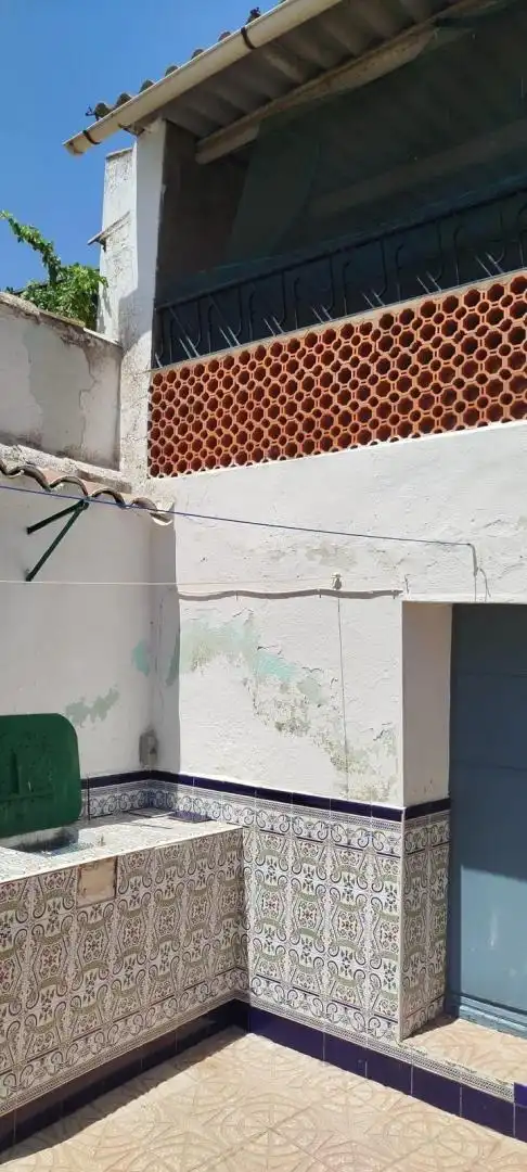 Casa adosada en venta en Calle San Roque, 8, Santa Cruz de Mudela Vista exterior de Casa adosada en venta en Santa Cruz de Mudela con Terraza y Amueblado