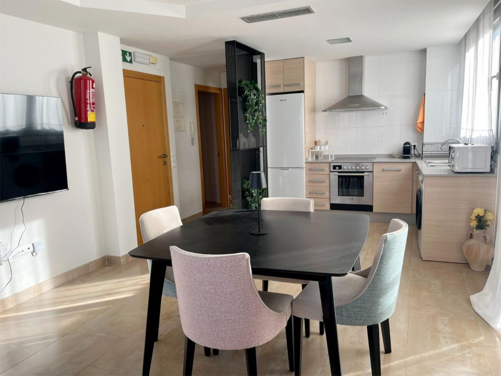 Comedor de Dúplex de alquiler en Bocairent con Aire acondicionado, Calefacción y Terraza