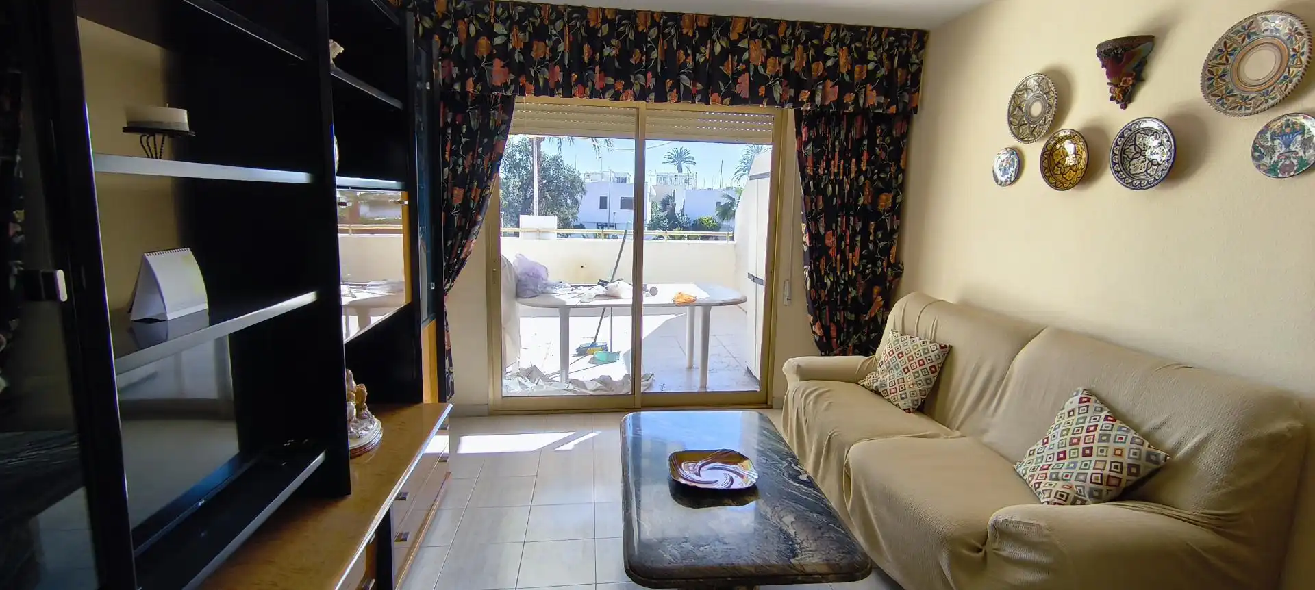 Sala de estar de Apartamento en venta en La Pobla de Farnals con Aire acondicionado, Terraza y Piscina