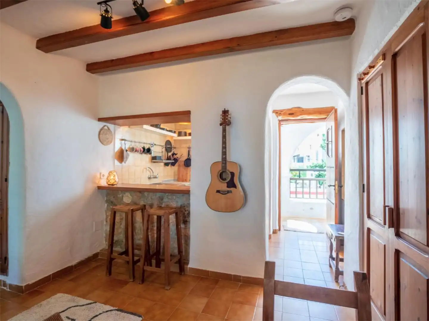 Wohnung zum Verkauf in Carrer del Mestral, 17, Santa Eulària Küche von Wohnung zum Verkauf in Santa Eulària des Riu mit Klimaanlage, Heizung und Möbliert