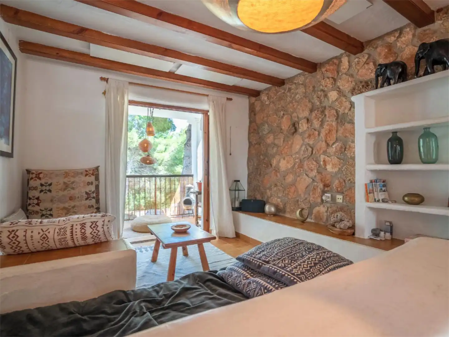 Wohnung zum Verkauf in Carrer del Mestral, 17, Santa Eulària Schlafzimmer von Wohnung zum Verkauf in Santa Eulària des Riu mit Klimaanlage, Heizung und Möbliert