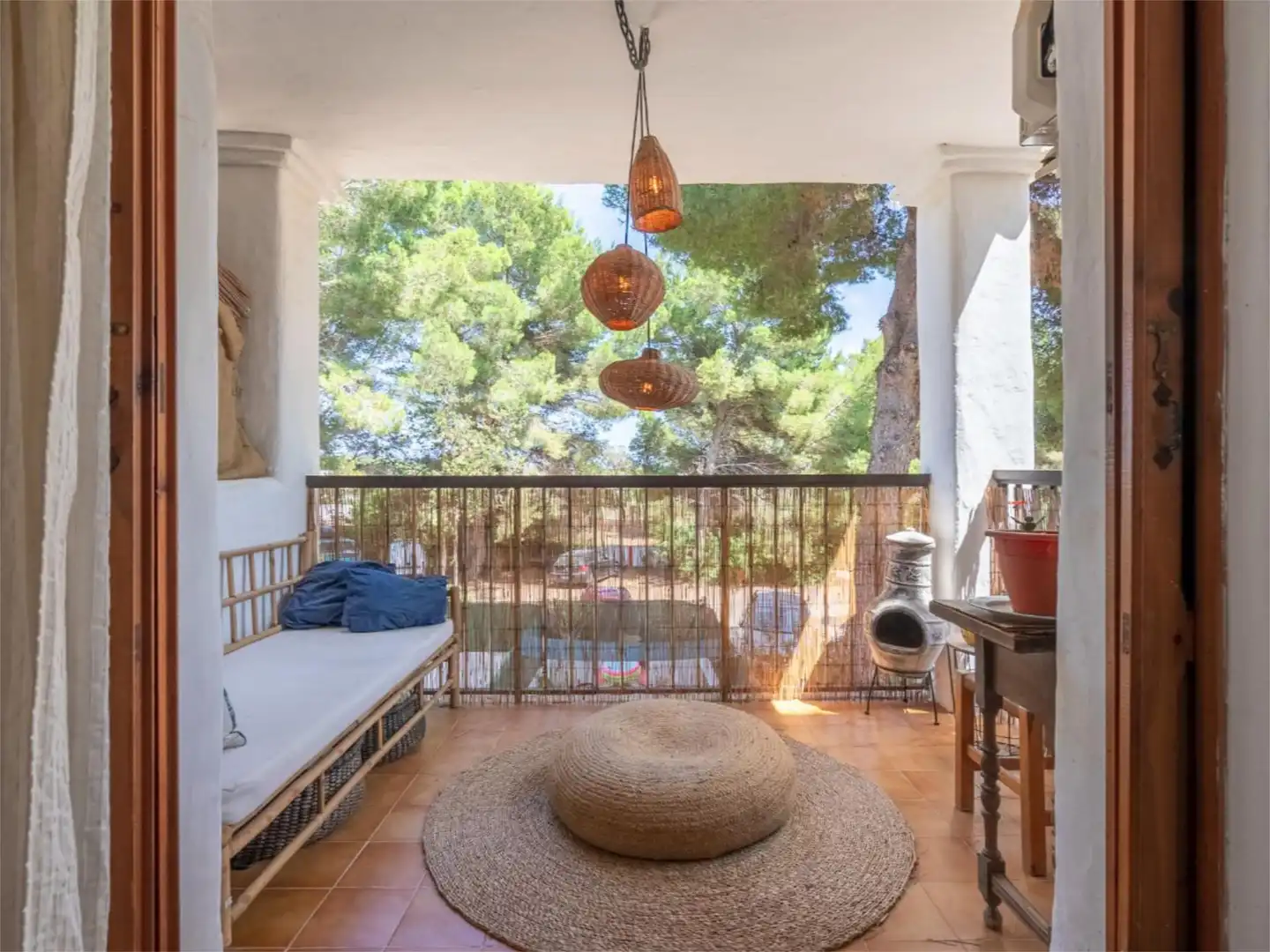 Wohnung zum Verkauf in Carrer del Mestral, 17, Santa Eulària Terrasse von Wohnung zum Verkauf in Santa Eulària des Riu mit Klimaanlage, Heizung und Möbliert