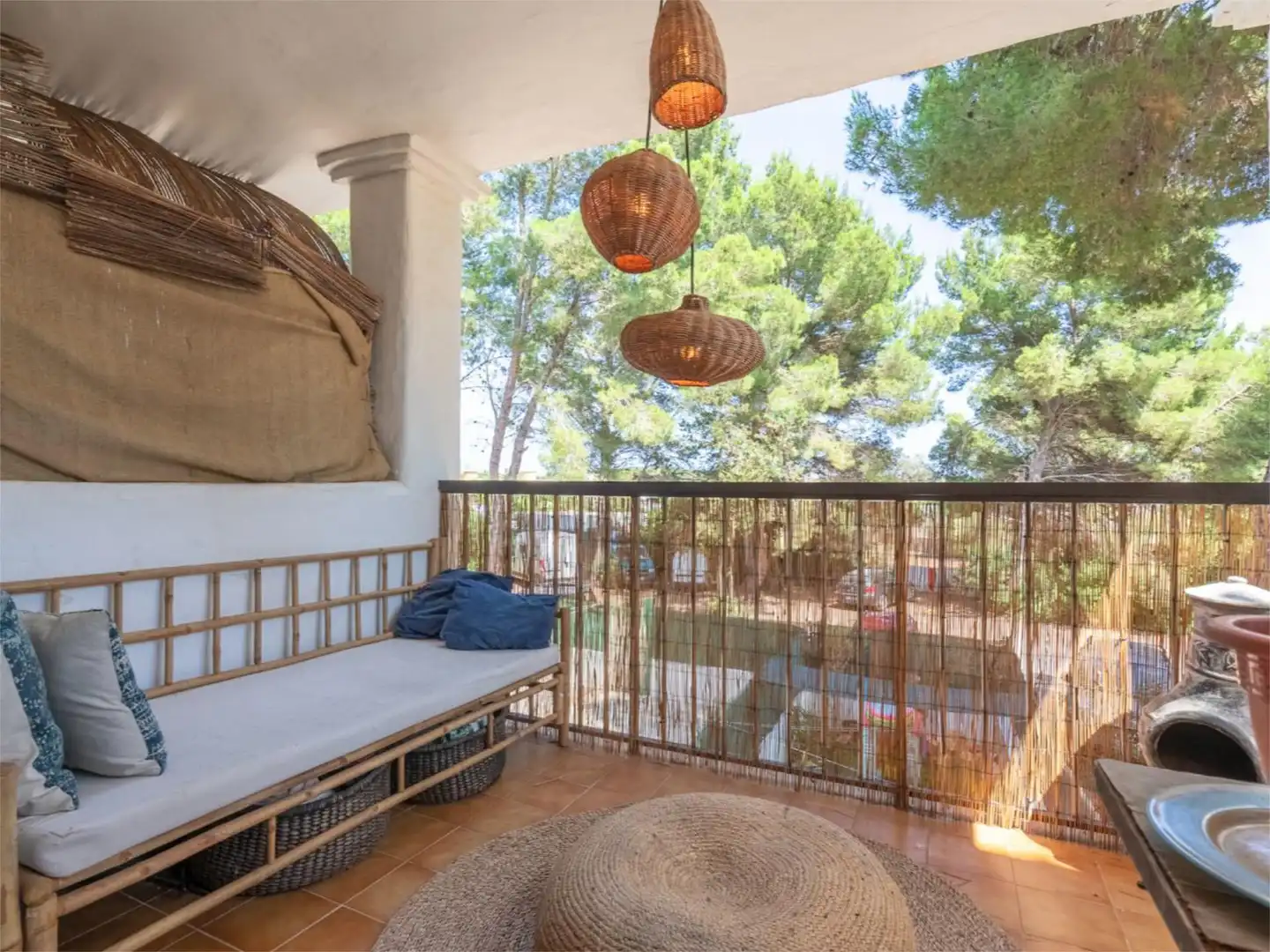 Wohnung zum Verkauf in Carrer del Mestral, 17, Santa Eulària Terrasse von Wohnung zum Verkauf in Santa Eulària des Riu mit Klimaanlage, Heizung und Möbliert