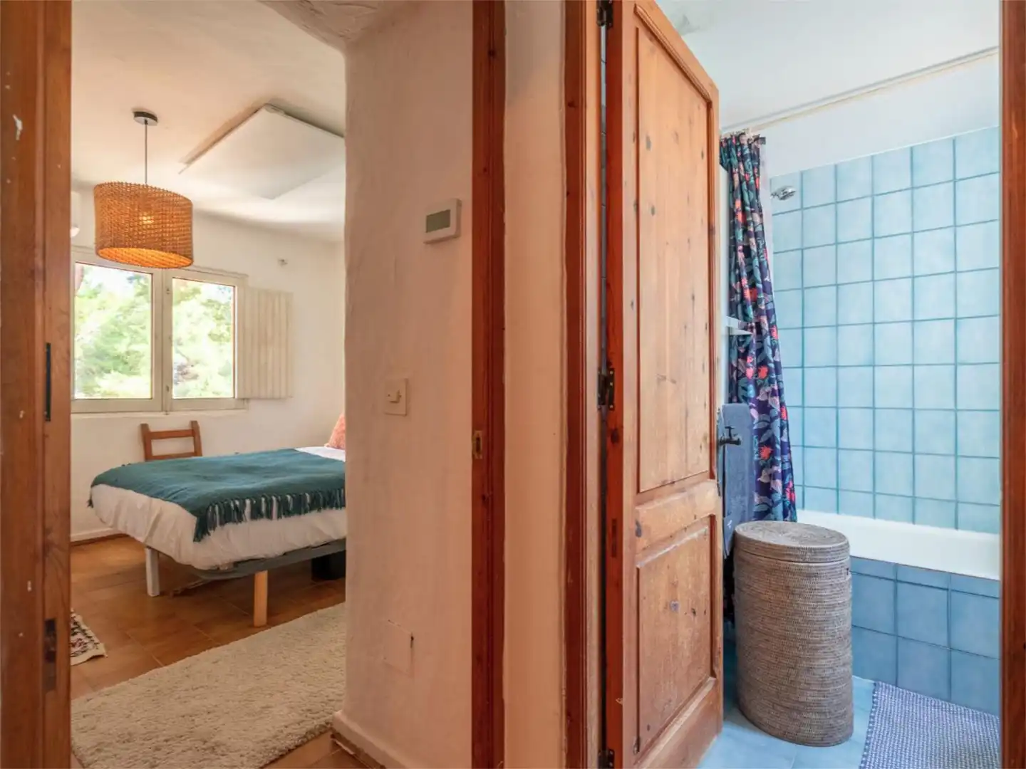 Wohnung zum Verkauf in Carrer del Mestral, 17, Santa Eulària Schlafzimmer von Wohnung zum Verkauf in Santa Eulària des Riu mit Klimaanlage, Heizung und Möbliert