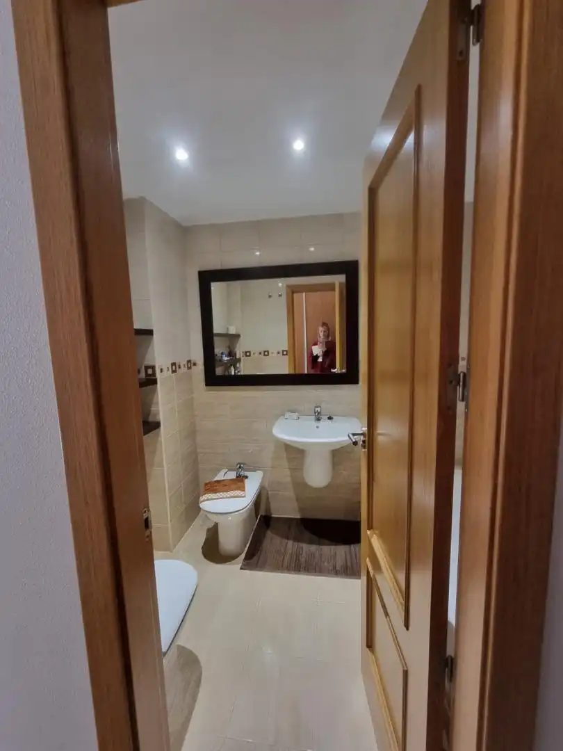 Flat for rent in Paseo de las Acacias, 26, Las Lomas - Las Yucas Bathroom of Flat for rent in Águilas with Air Conditioner, Terrace and Furnished