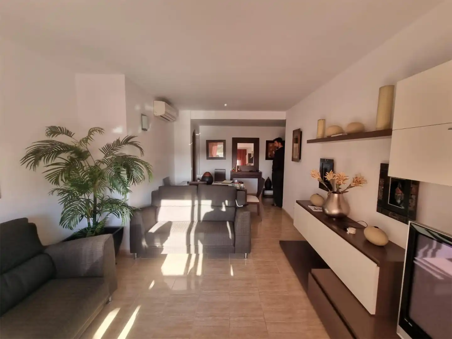 Flat for rent in Paseo de las Acacias, 26, Las Lomas - Las Yucas Living room of Flat for rent in Águilas with Air Conditioner, Terrace and Furnished