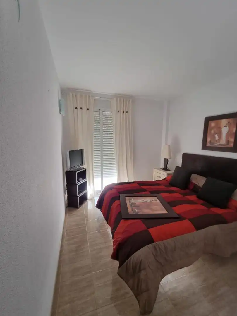 Flat for rent in Paseo de las Acacias, 26, Las Lomas - Las Yucas Bedroom of Flat for rent in Águilas with Air Conditioner, Terrace and Furnished