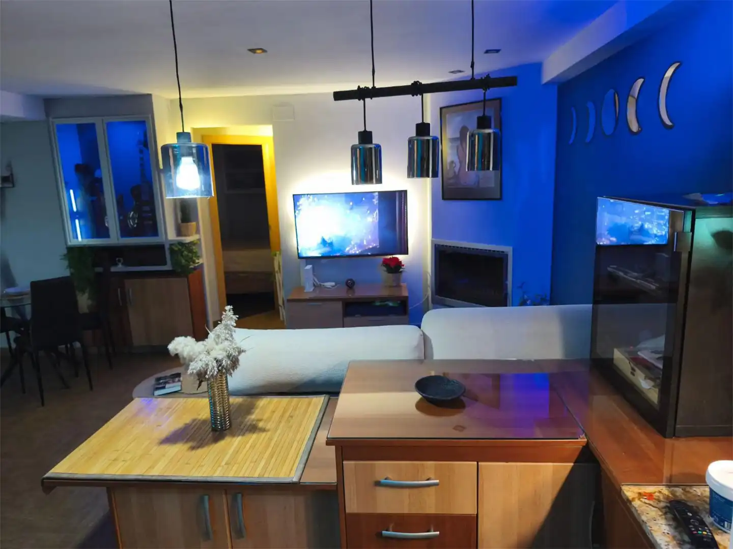 Piso en venta en Silla Sala de estar de Piso en venta en Silla con Aire acondicionado, Terraza y Balcón