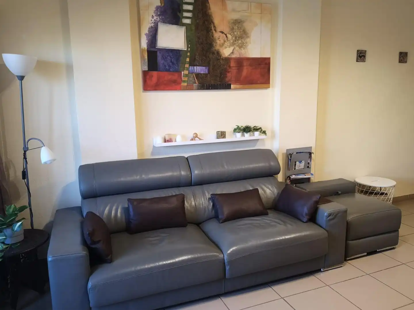 Wohnungen zur Miete in Carrer del Llobarro, 9, El Perellonet Wohnzimmer von Wohnungen zur Miete in Valencia mit Klimaanlage, Heizung und Privatgarten