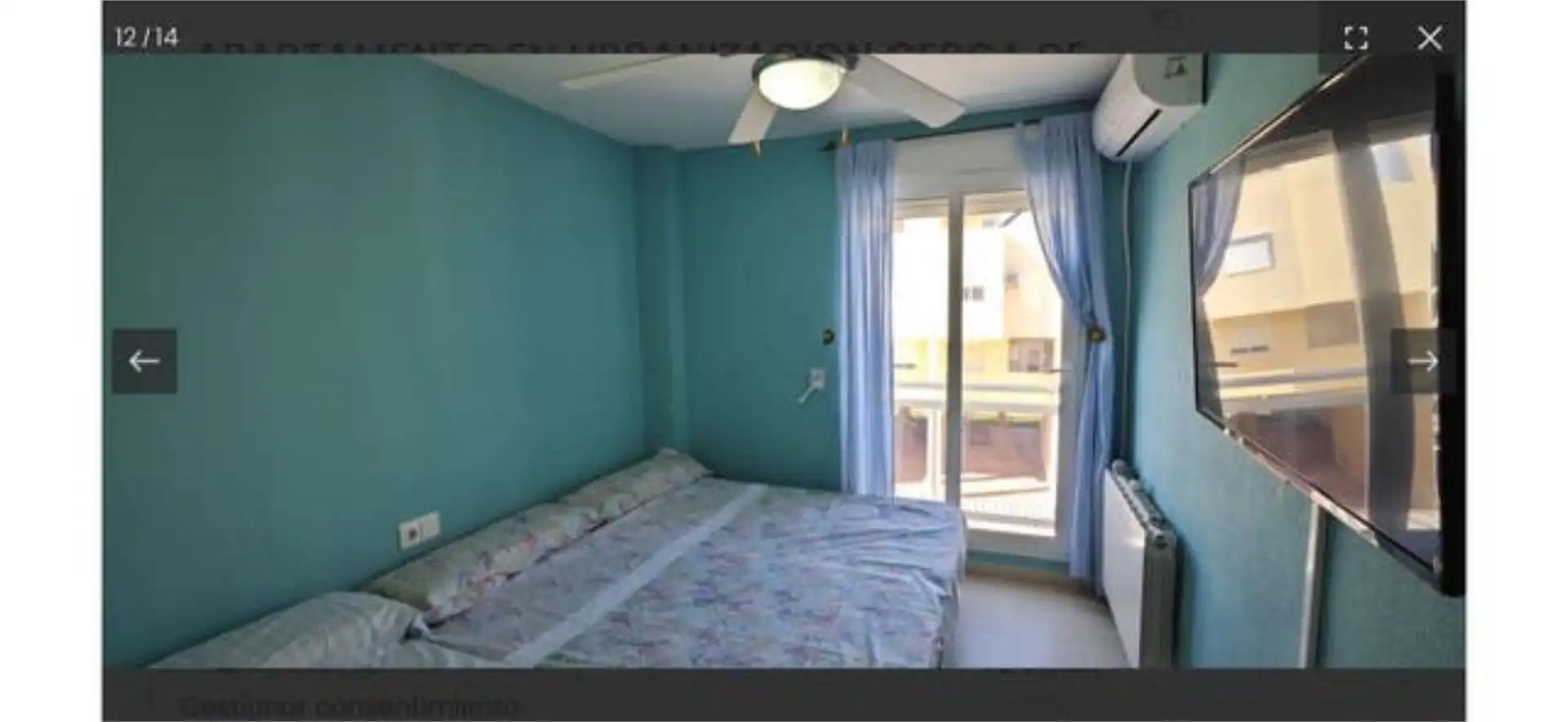 Apartamento en venta en Les Bassetes - El Marjal Habitación de Apartamento en venta en Dénia con Terraza y Piscina