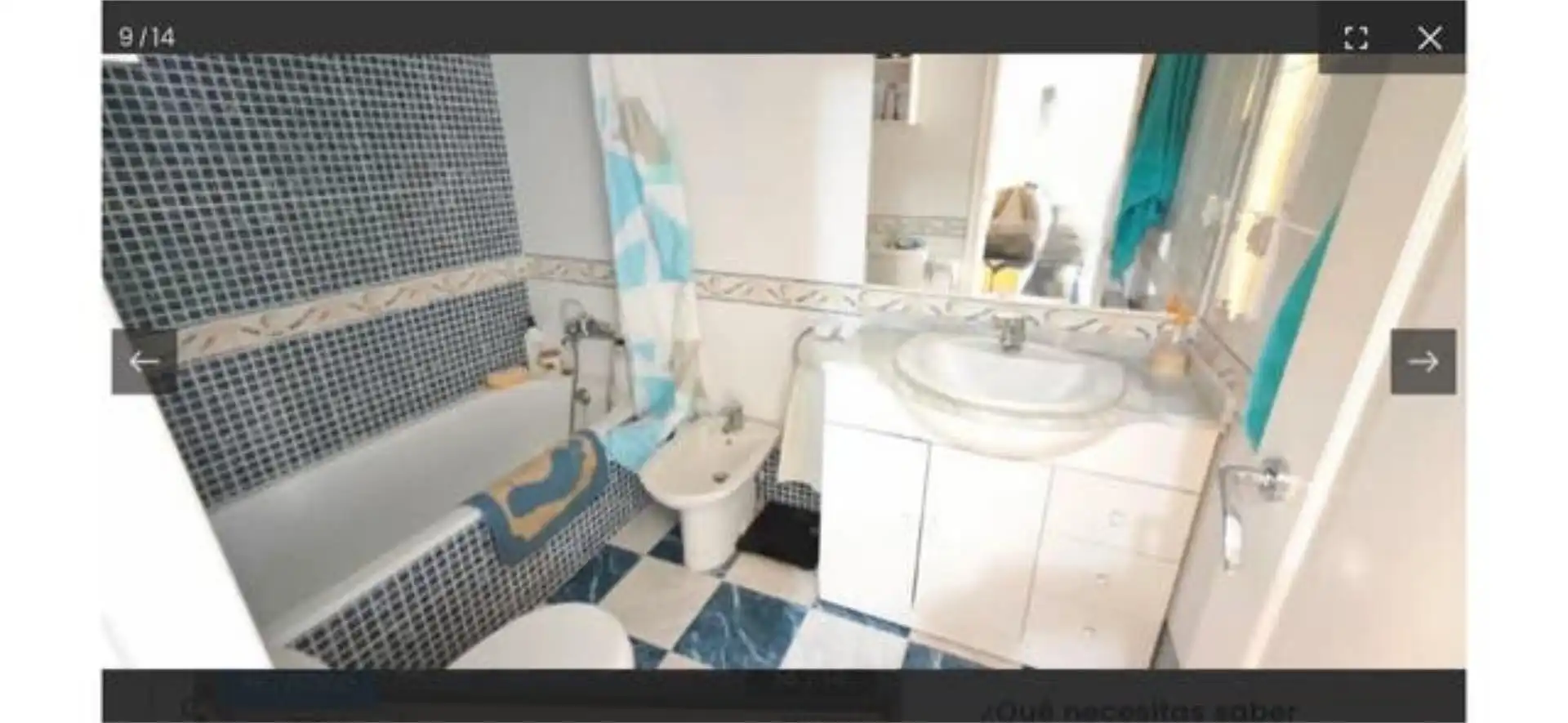 Apartamento en venta en Les Bassetes - El Marjal Baño de Apartamento en venta en Dénia con Terraza y Piscina
