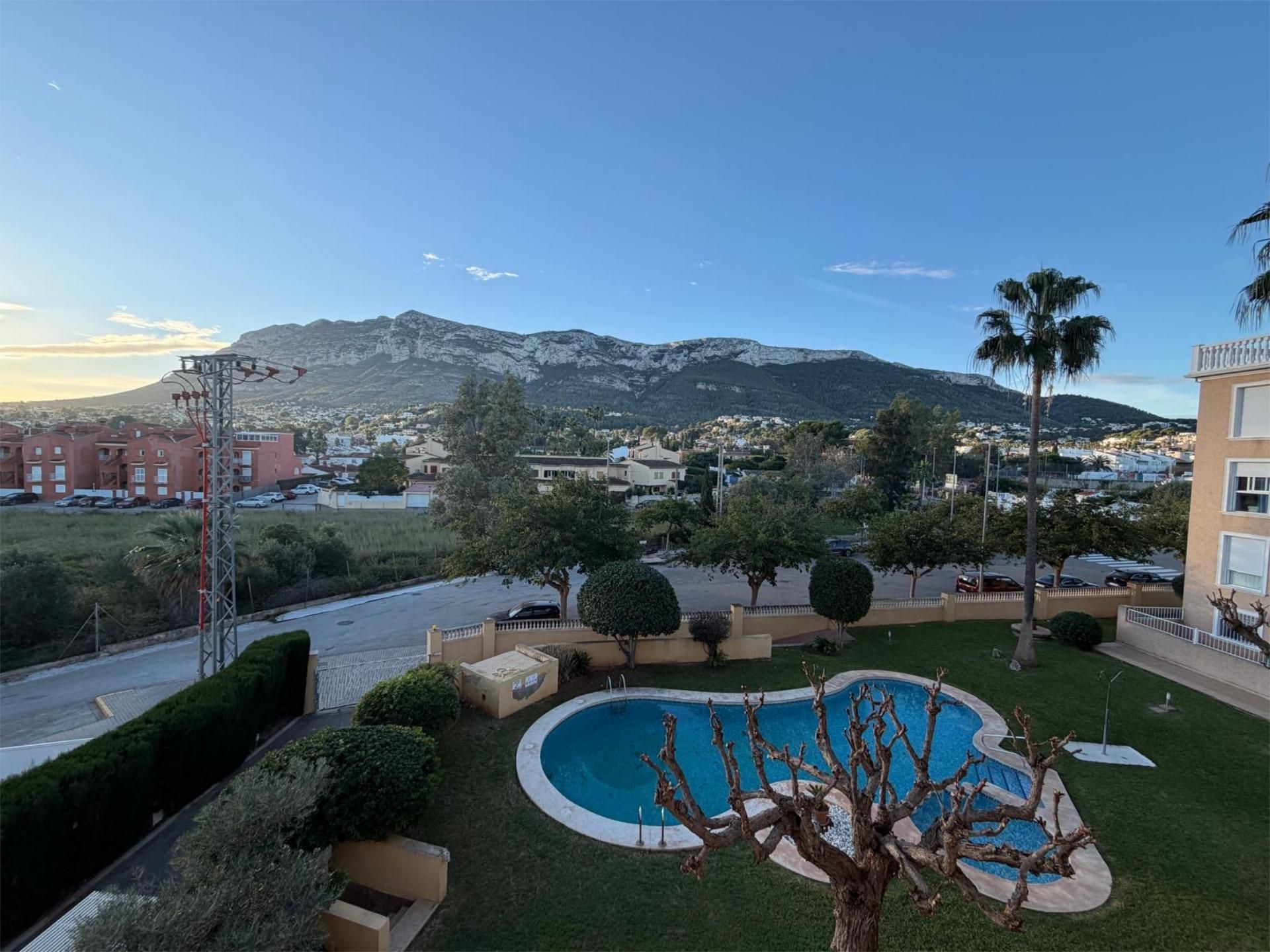 Exterior view of Flat for sale in Dénia  with Air Conditioner, Private garden and Terrace