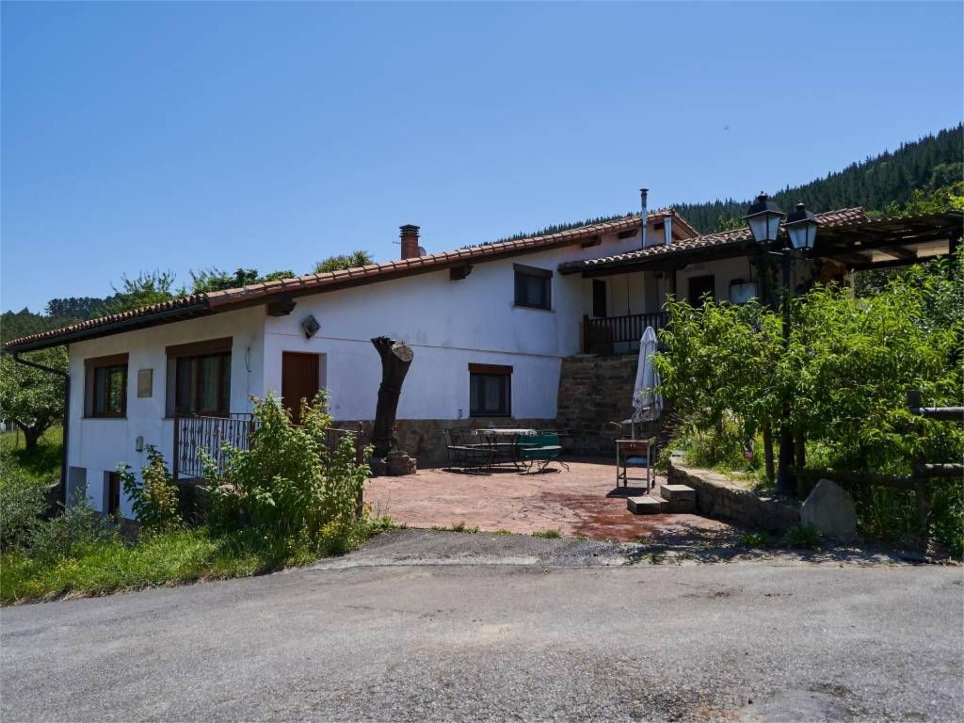 Vista exterior de Casa adosada de alquiler en Arrankudiaga / Zollo con Aire acondicionado, Calefacción y Jardín privado