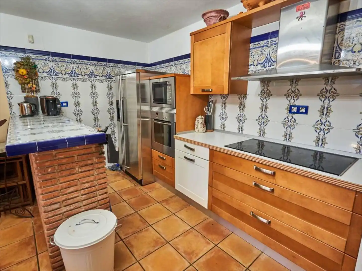 Casa adosada de lloguer a Garai Auzoa, 4, Arrankudiaga / Zollo Cuina de Casa adosada de lloguer en Arrankudiaga / Zollo amb Aire condicionat, Calefacció i Jardí privat