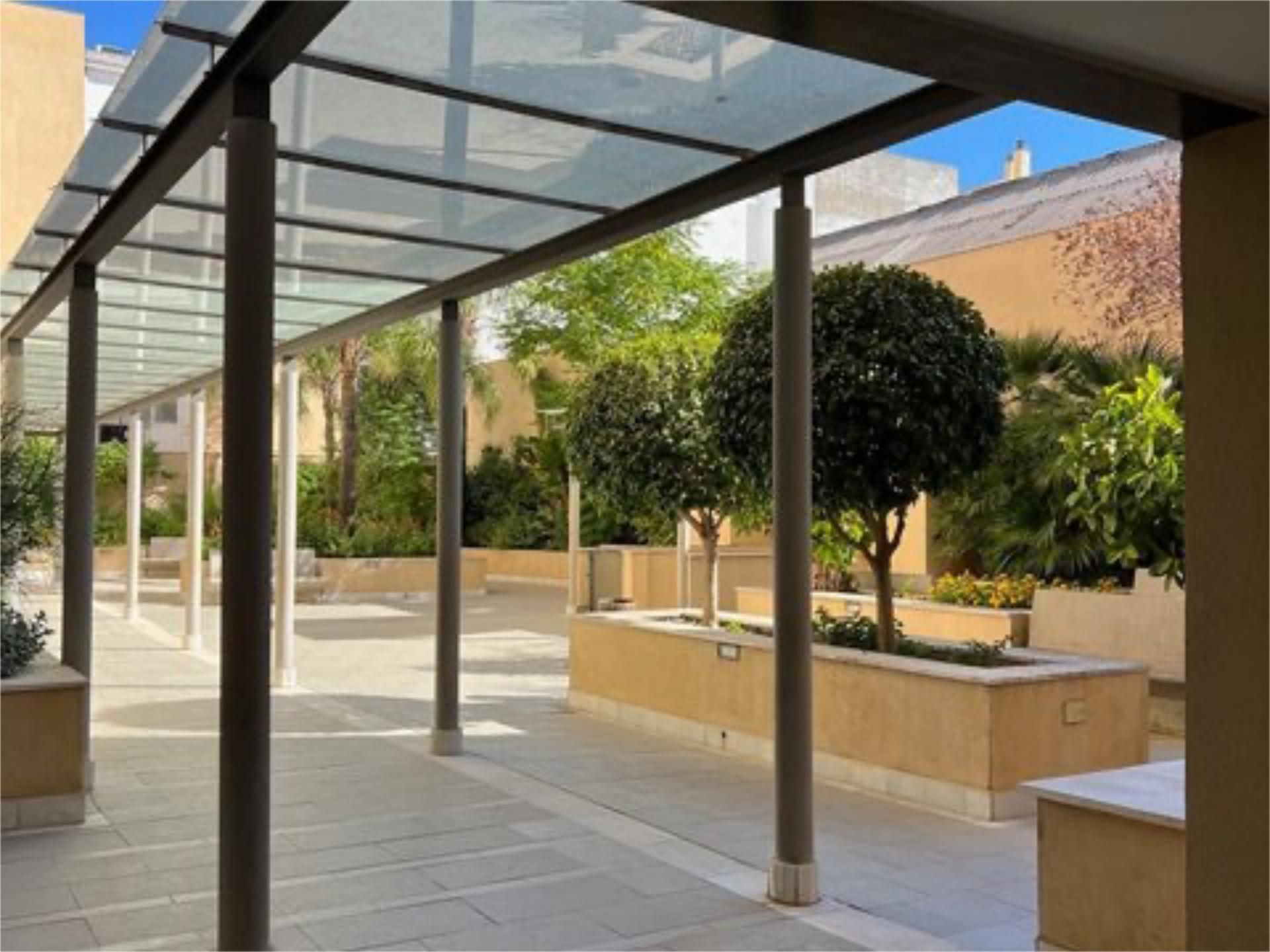 Terrace of Flat for sale in  Sevilla Capital  with Air Conditioner, Heating and Parquet flooring