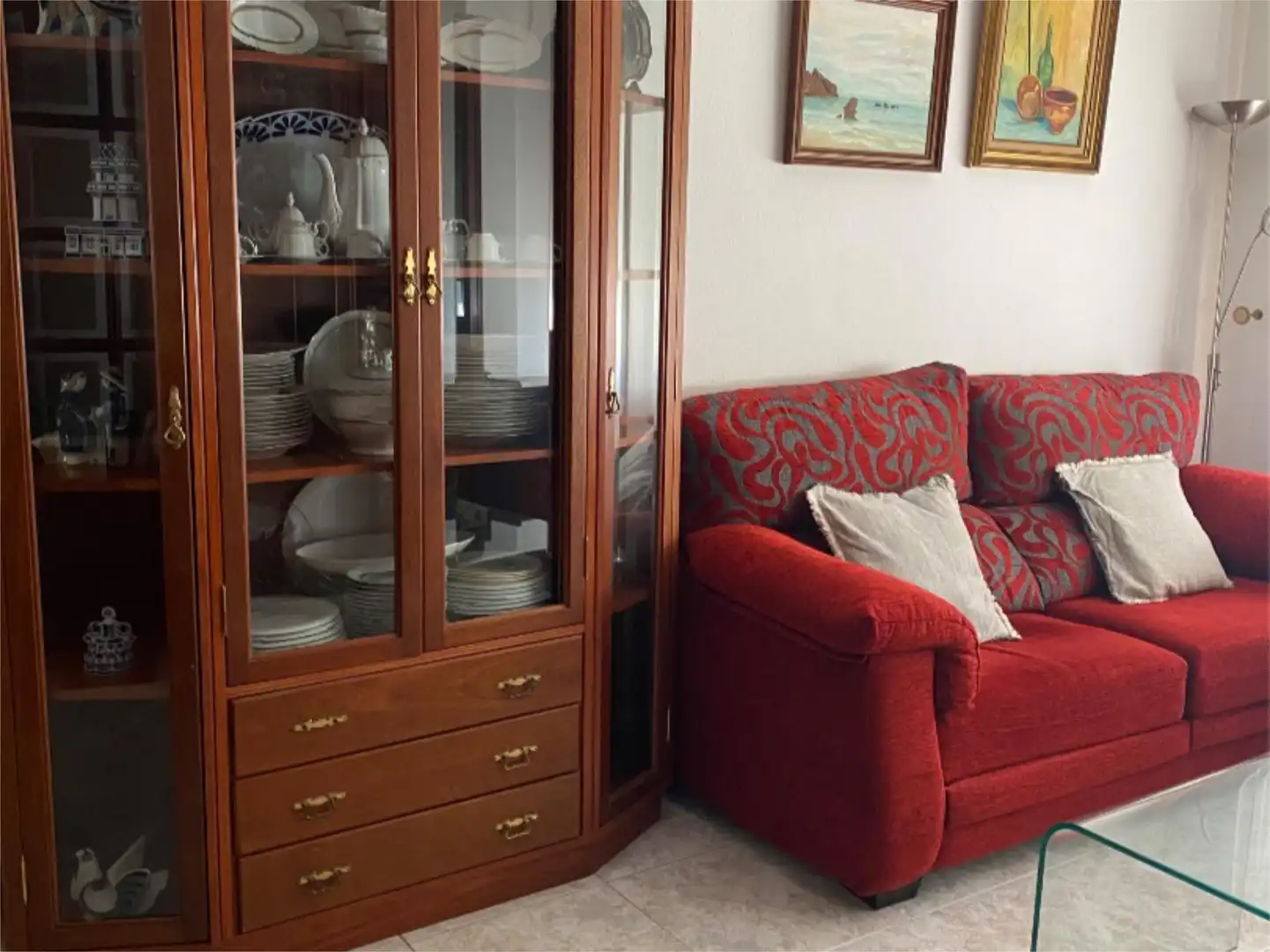 Flat for sale in Rúa Galiñeira, 28, Cervo Living room of Flat for sale in Cervo with Heating, Terrace and Furnished
