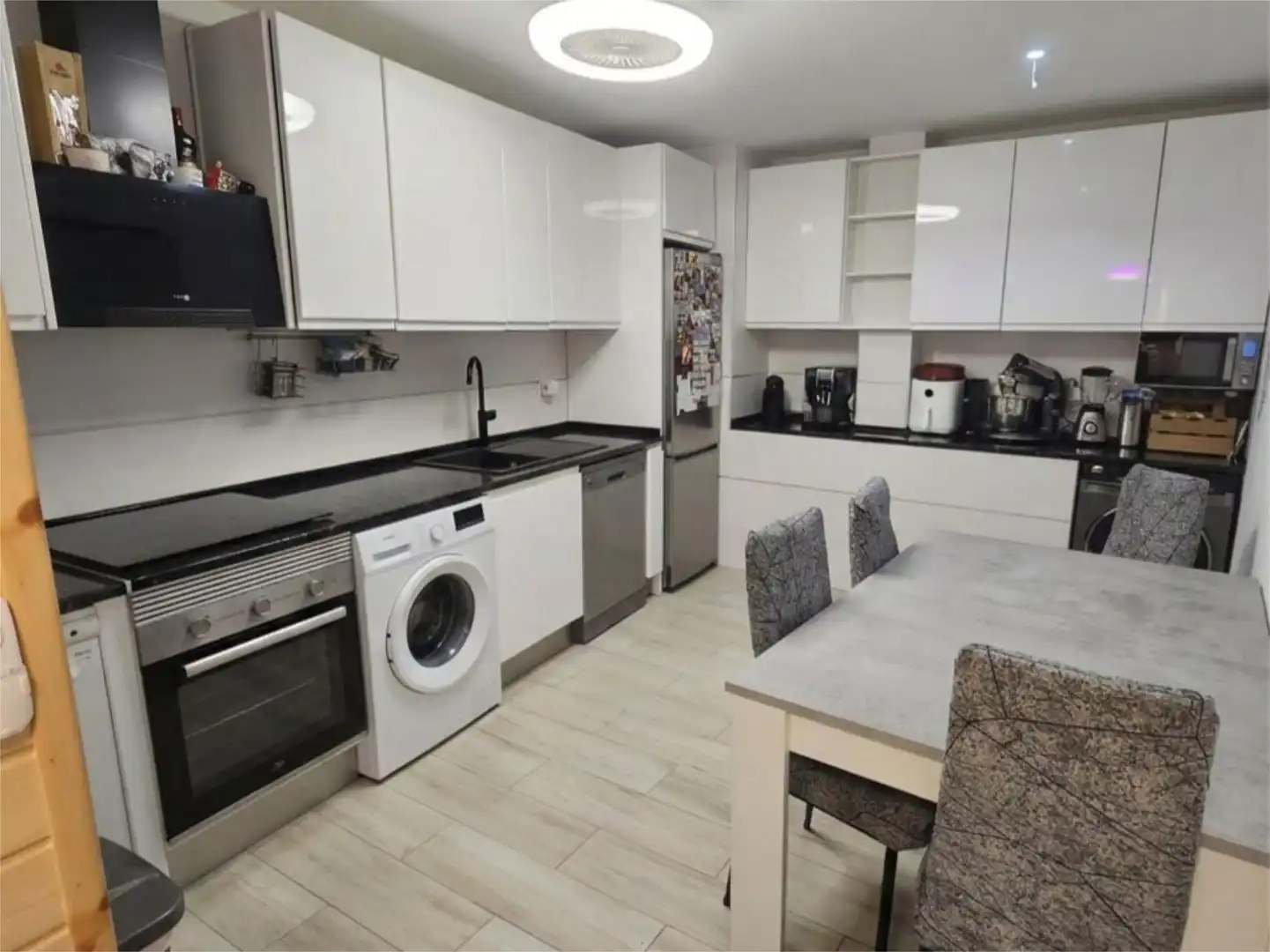 Kitchen of Detached homes for sale in Pancorbo  with Heating, Parquet flooring and Storage room