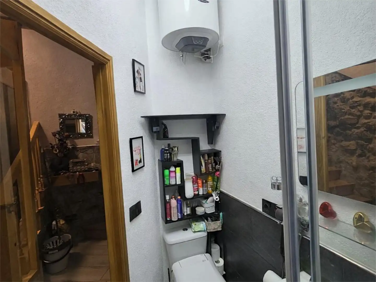 Bathroom of Detached homes for sale in Pancorbo  with Heating, Parquet flooring and Storage room