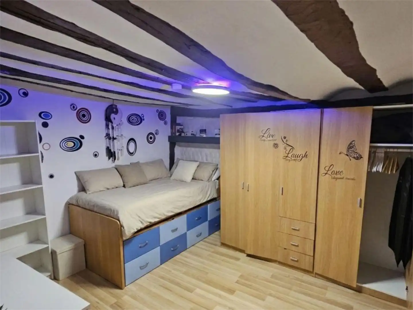 Bedroom of Detached homes for sale in Pancorbo  with Heating, Parquet flooring and Storage room
