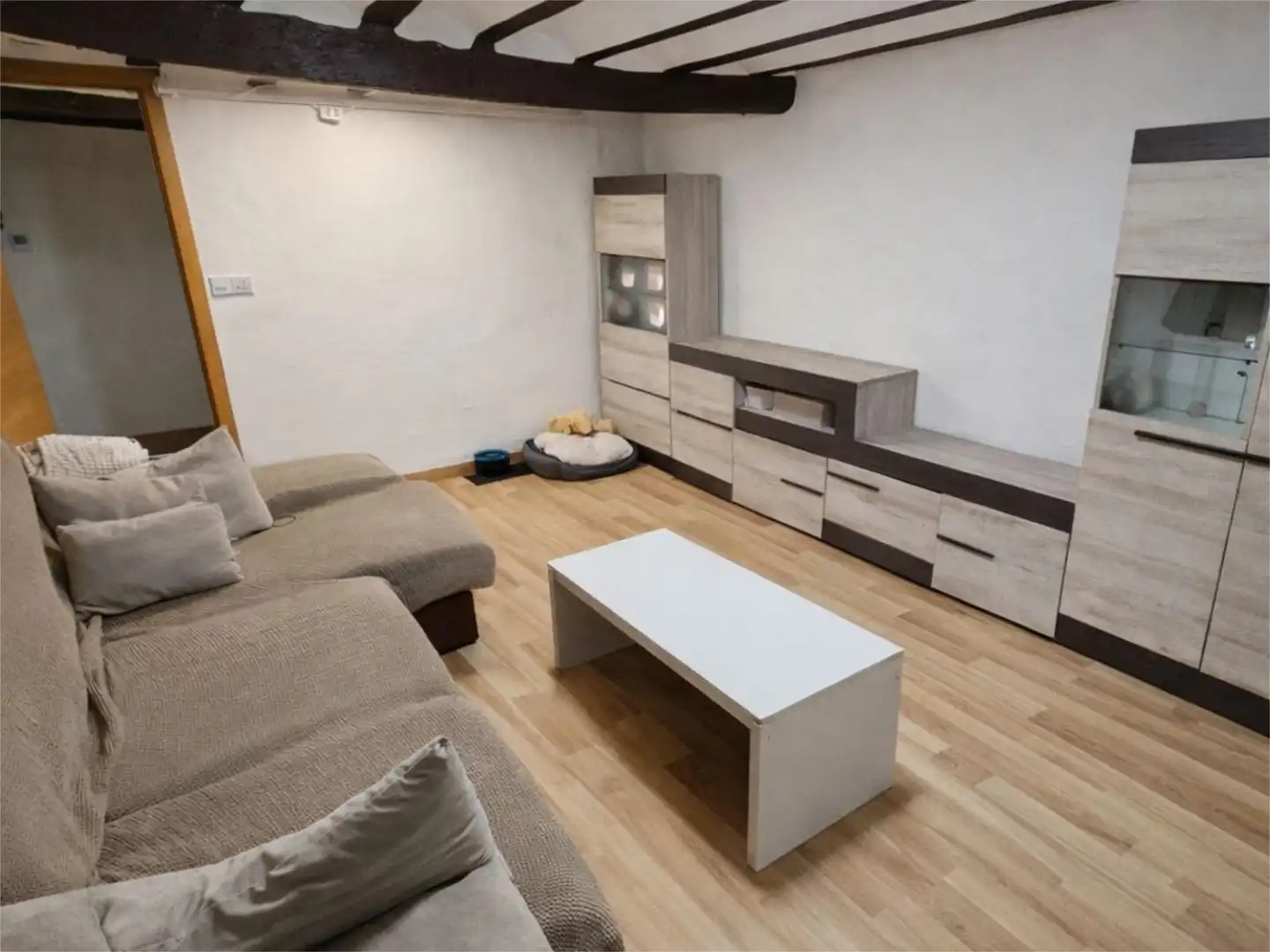 Living room of Detached homes for sale in Pancorbo  with Heating, Parquet flooring and Storage room