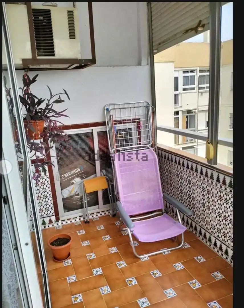Flat for sale in Grupo los Príncipes P VI, 3, Villegas Balcony of Flat for sale in Sevilla with Air Conditioner, Terrace and Furnished