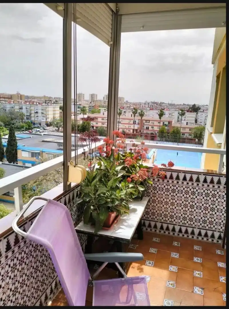 Flat for sale in Grupo los Príncipes P VI, 3, Villegas Terrace of Flat for sale in Sevilla with Air Conditioner, Terrace and Furnished