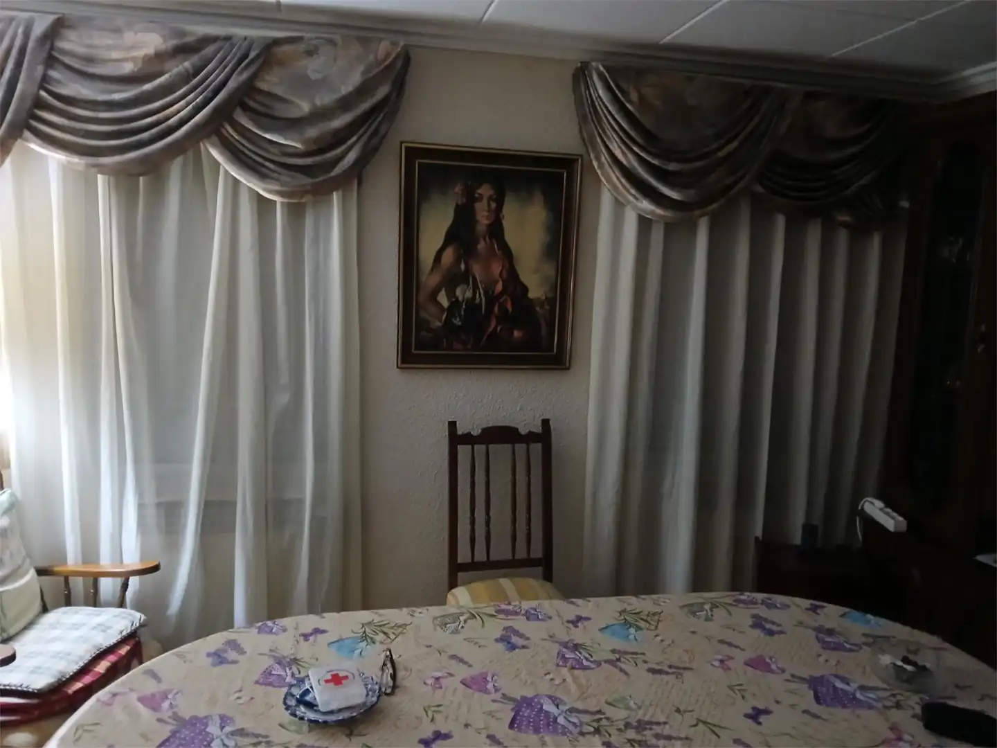 Bedroom of Flat for sale in Zaragoza  with Heating, Storage room and Furnished