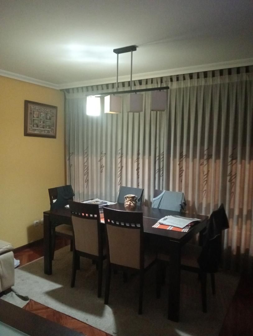 Dining room of Flat for sale in Arteixo  with Heating, Private garden and Parquet flooring