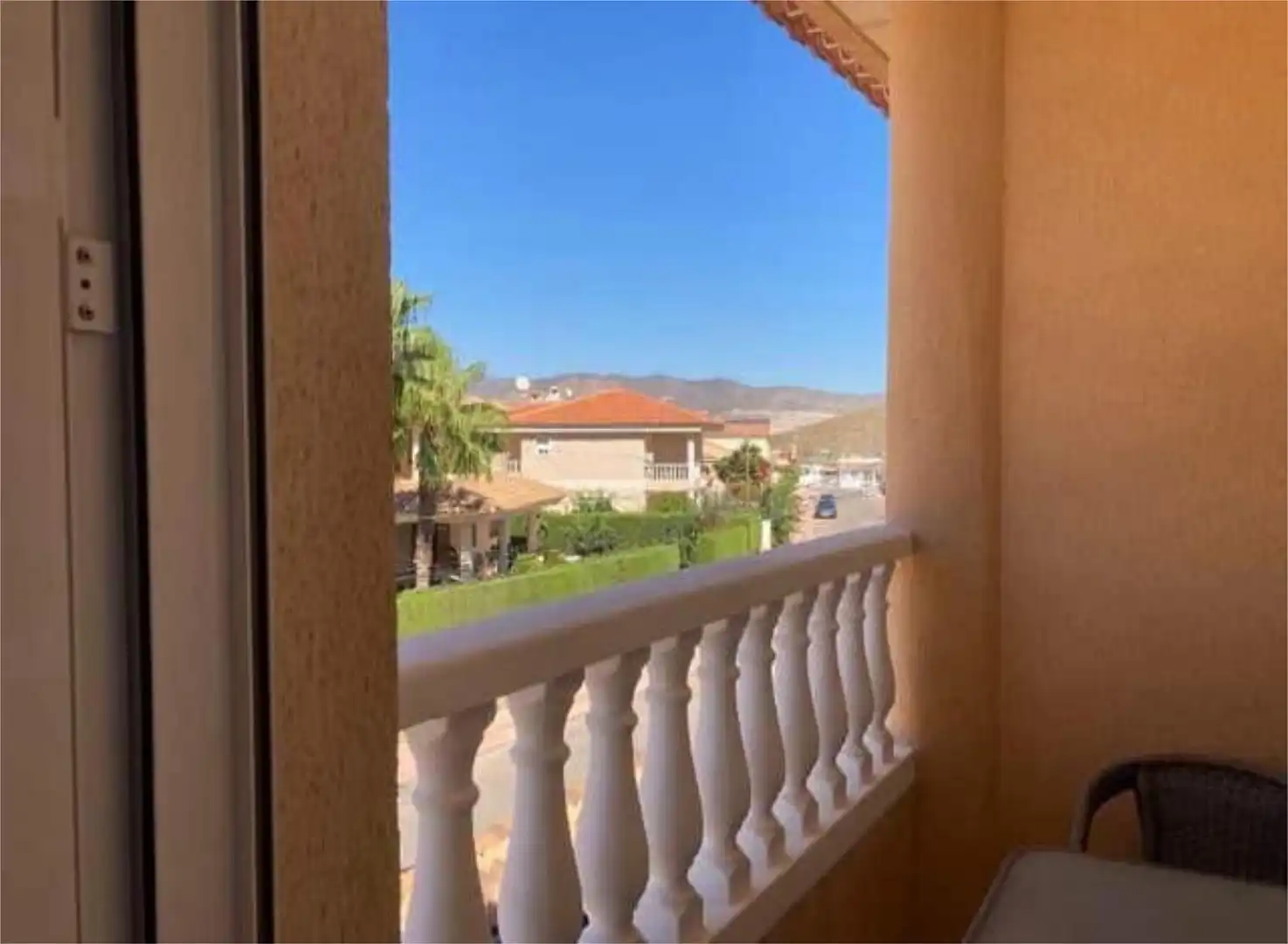 Einfamilien-Reihenhaus zum Verkauf in Bolnuevo Terrasse von Einfamilien-Reihenhaus zum Verkauf in Mazarrón mit Terrasse und Schwimmbad