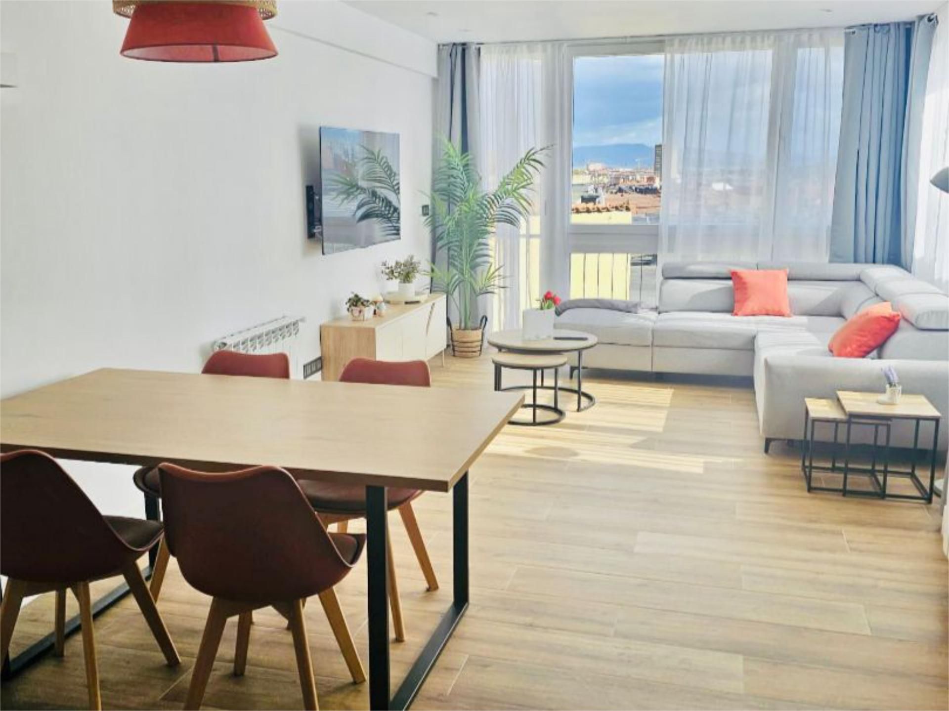 Sala de estar de Piso de alquiler en Oviedo 