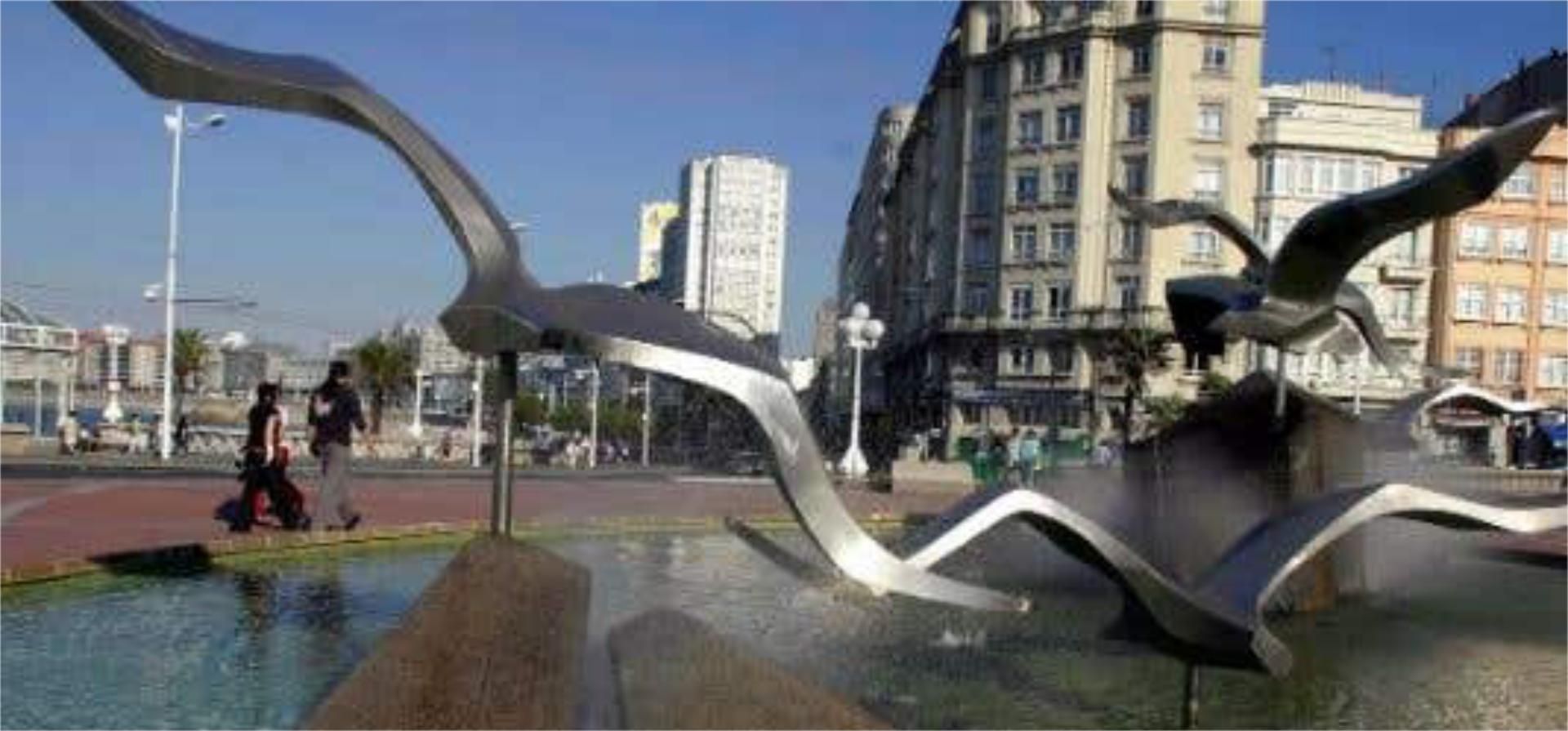 Vista exterior de Pis de lloguer en A Coruña Capital  amb Moblat