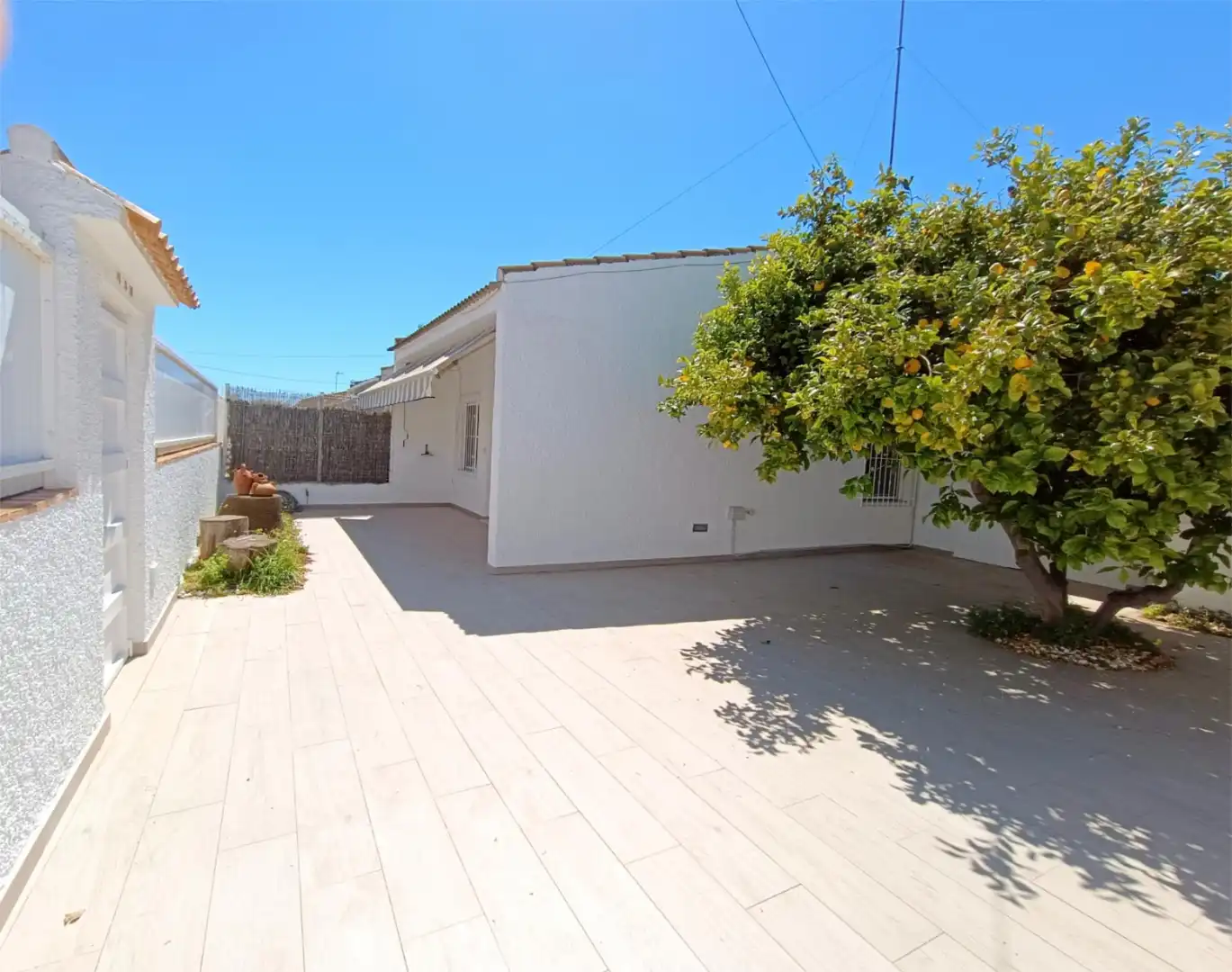 Einfamilien-Reihenhaus zum Verkauf in Calle Tarragona, 38, Santiago de la Ribera Terrasse von Einfamilien-Reihenhaus zum Verkauf in San Javier mit Privatgarten, Terrasse und Möbliert