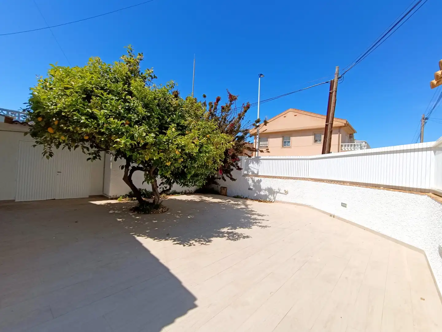 Einfamilien-Reihenhaus zum Verkauf in Calle Tarragona, 38, Santiago de la Ribera Terrasse von Einfamilien-Reihenhaus zum Verkauf in San Javier mit Privatgarten, Terrasse und Möbliert