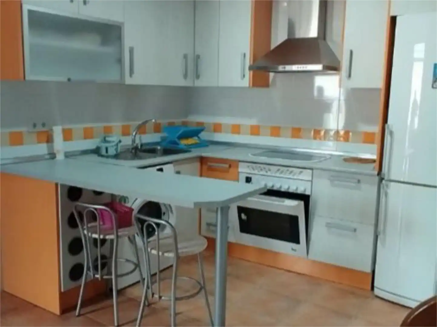 Cocina de Casa adosada en venta en Campo de Criptana con Aire acondicionado y Balcón