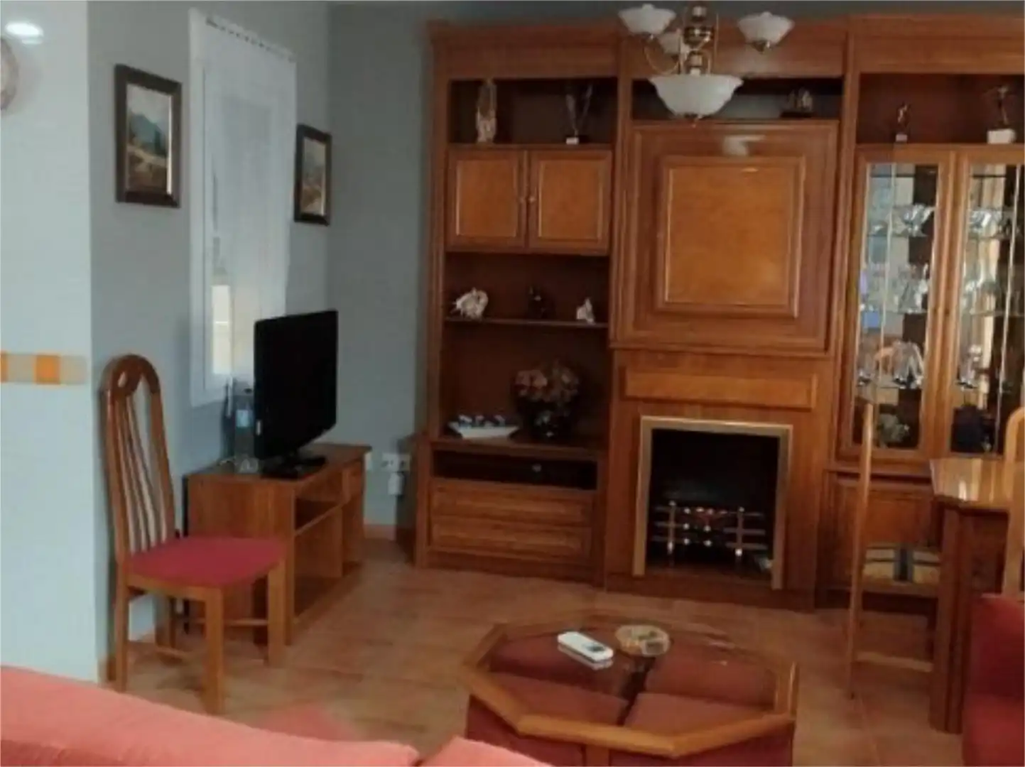 Sala de estar de Casa adosada en venta en Campo de Criptana con Aire acondicionado y Balcón