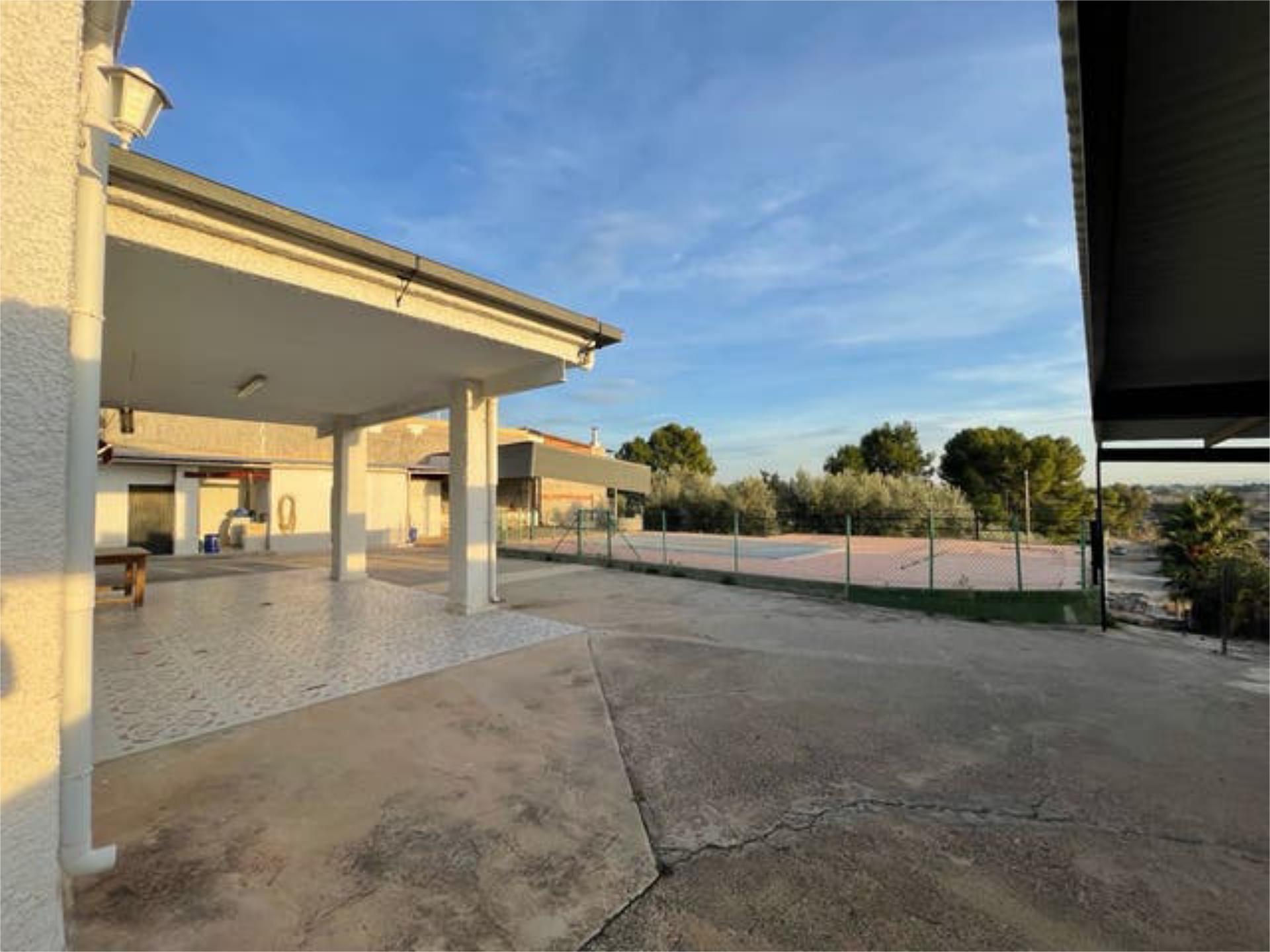 Exterior view of Single-family semi-detached for sale in Molina de Segura  with Terrace and Swimming Pool