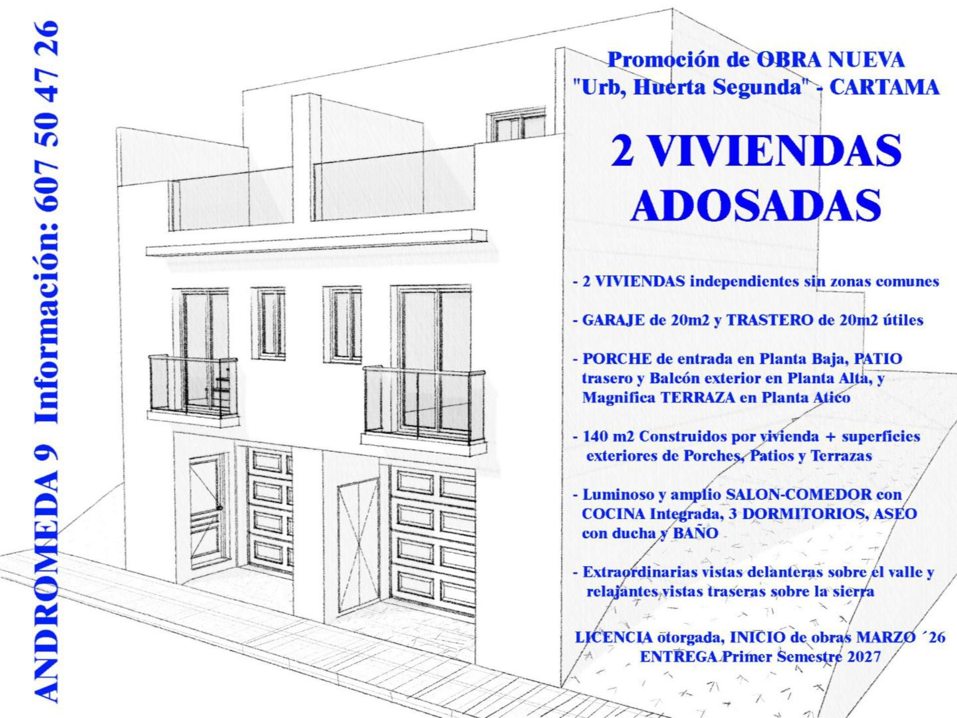 Casa adosada en venda en Cártama amb Terrassa i Balcó