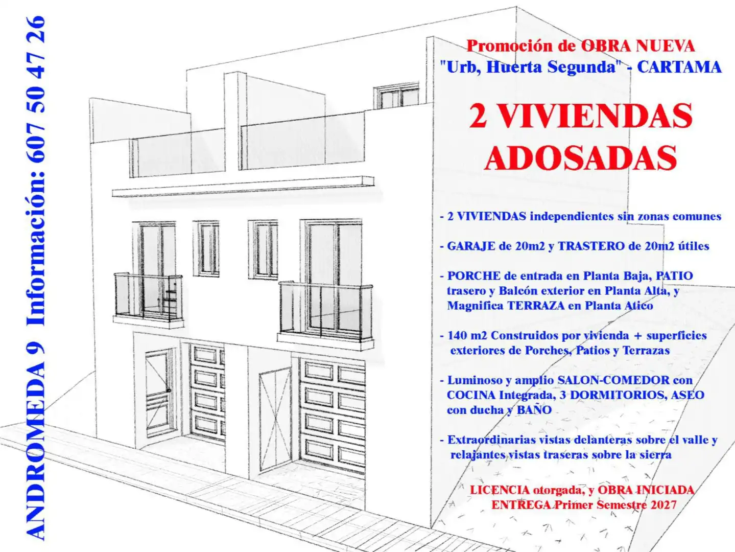 Casa adosada en venta en Calle Andrómeda, 9, Cártama pueblo Casa adosada en venta en Cártama con Terraza y Balcón