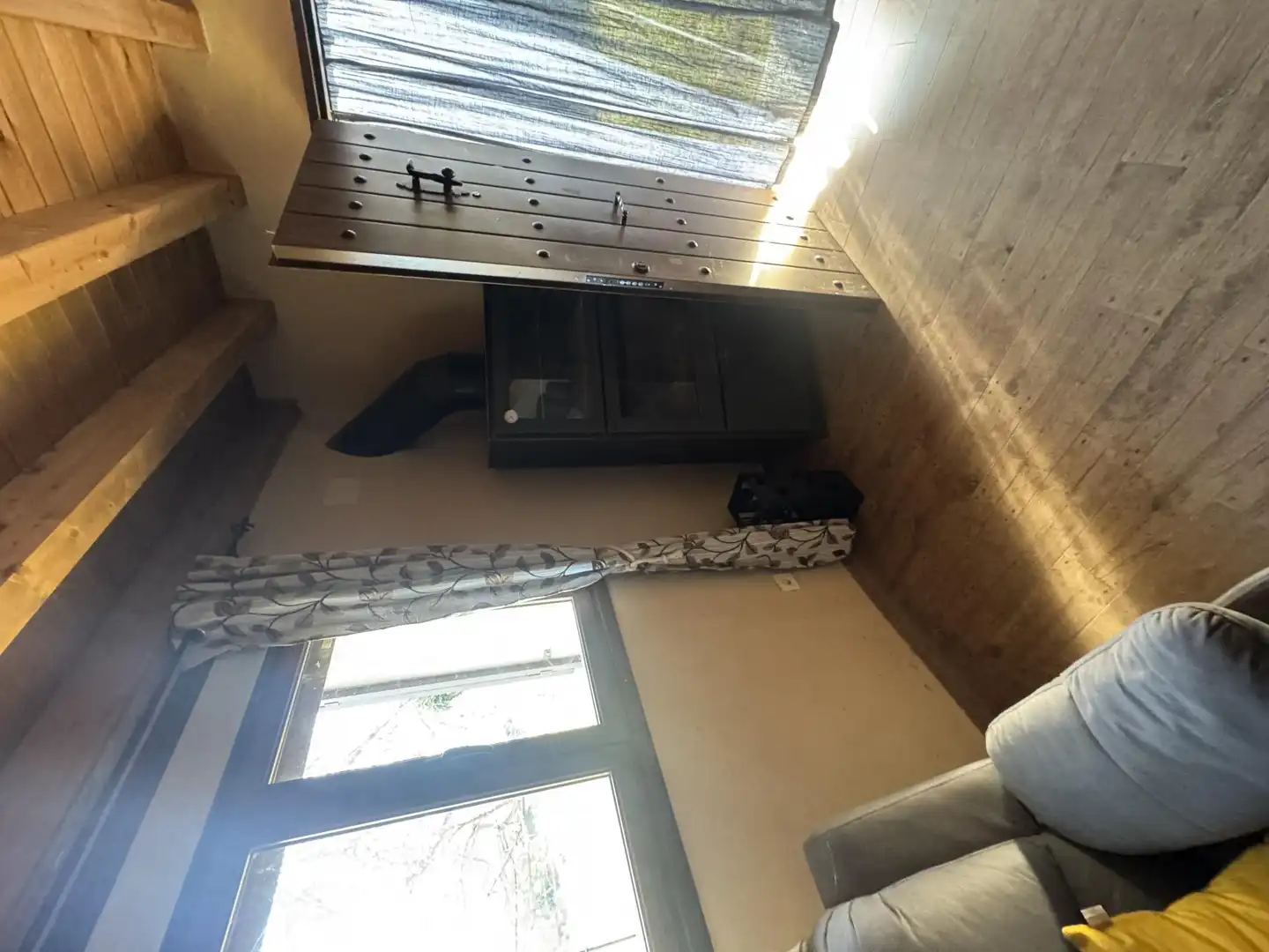 Finca rústica en venta en EX-203, 35, Jaraíz de la Vera Sala de estar de Finca rústica en venta en Jaraíz de la Vera con Jardín privado y Amueblado