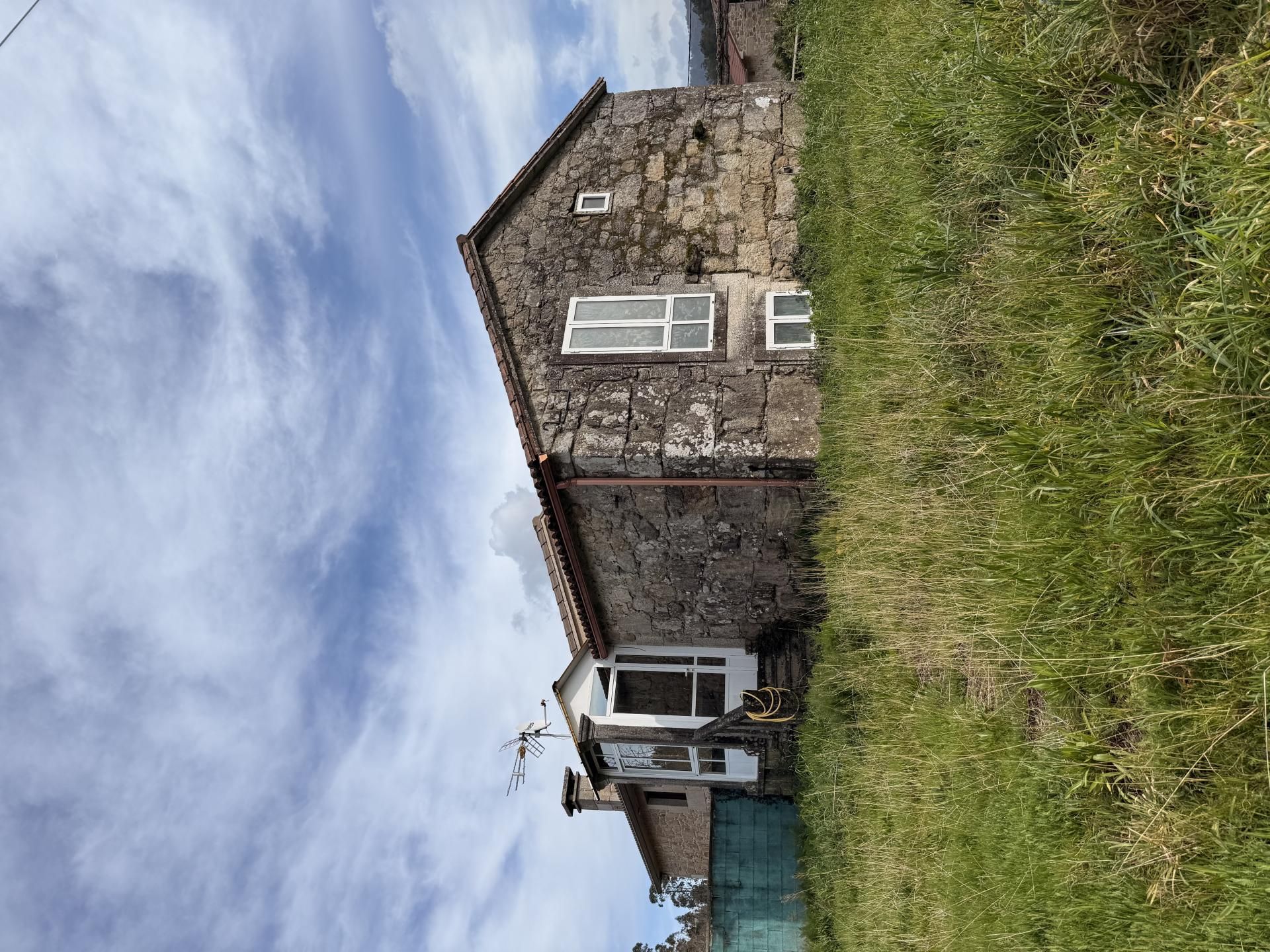 Exterior view of Flat for sale in Cuntis  with Private garden