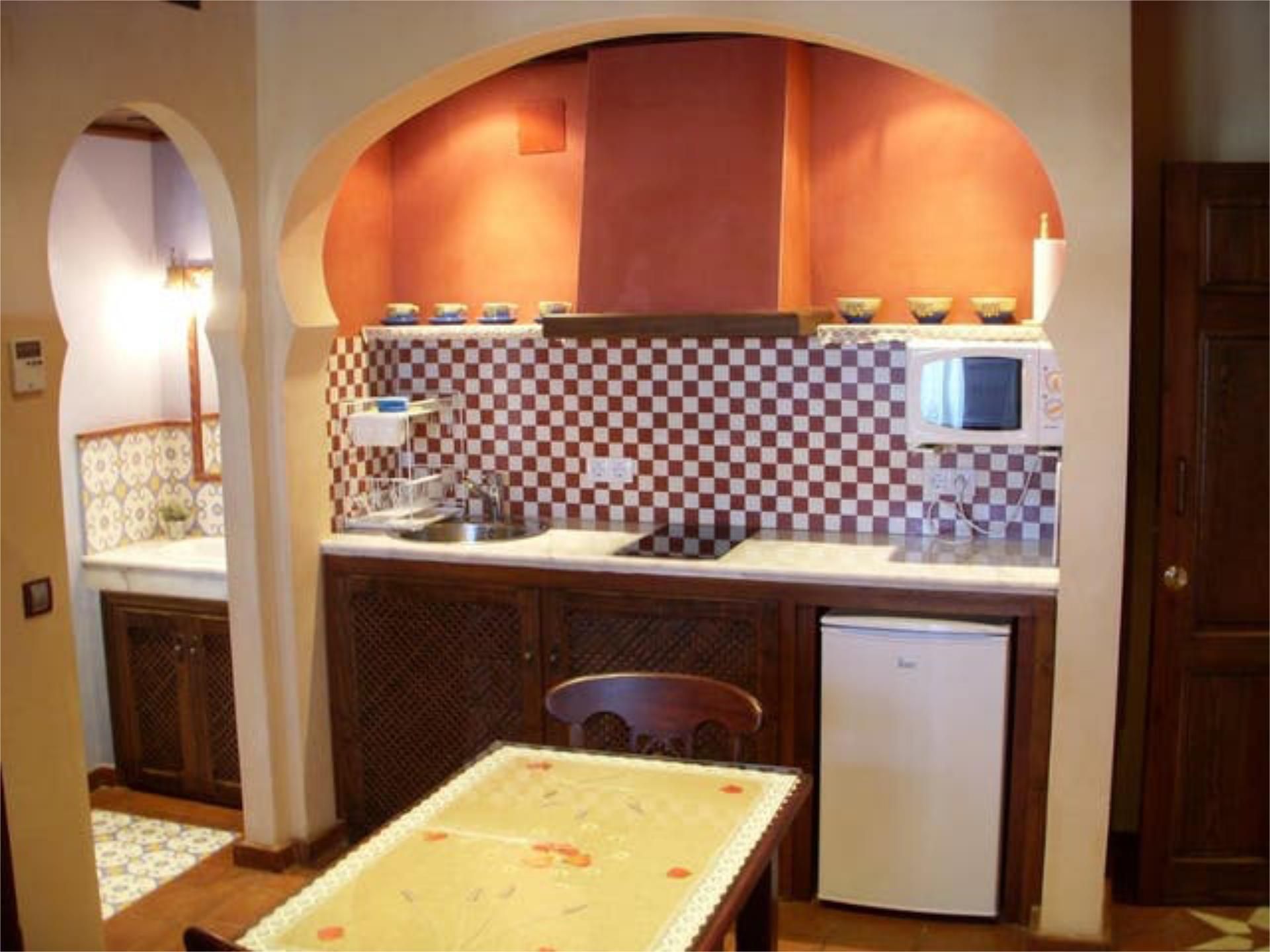 Apartment for sale in Cazalla de la Sierra Kitchen of Apartment for sale in Cazalla de la Sierra with Heating, Private garden and Swimming Pool