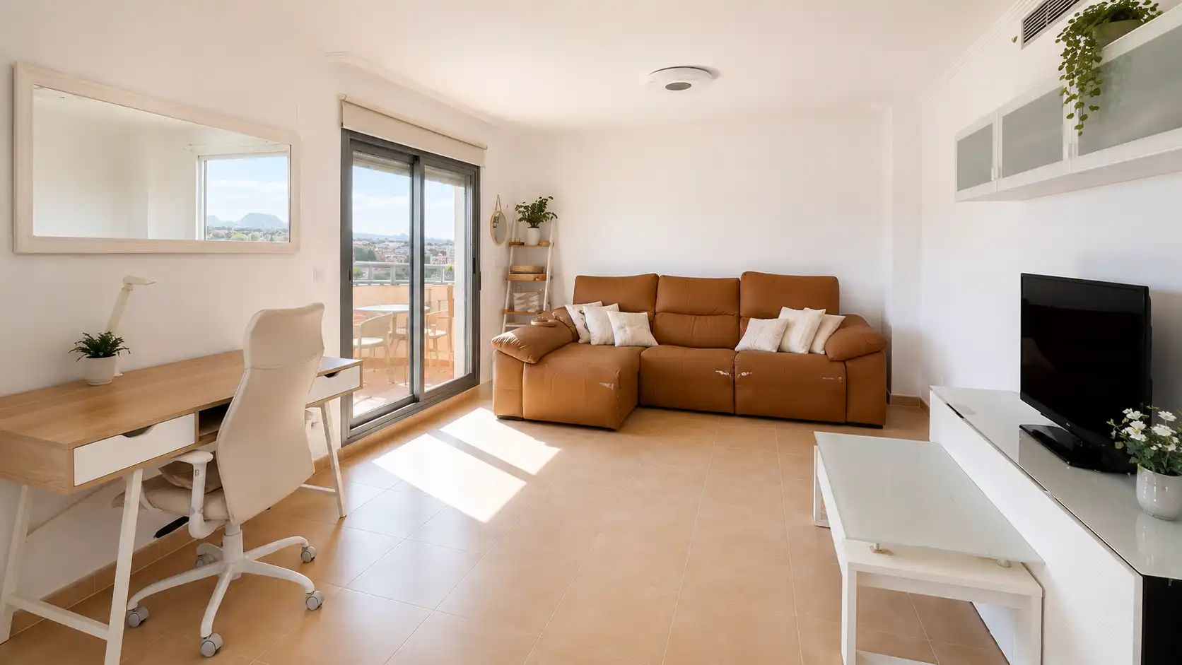 Flat for sale in Avinguda de les Nacions, 40, PAU 5 Living room of Flat for sale in Alicante / Alacant with Air Conditioner, Heating and Private garden