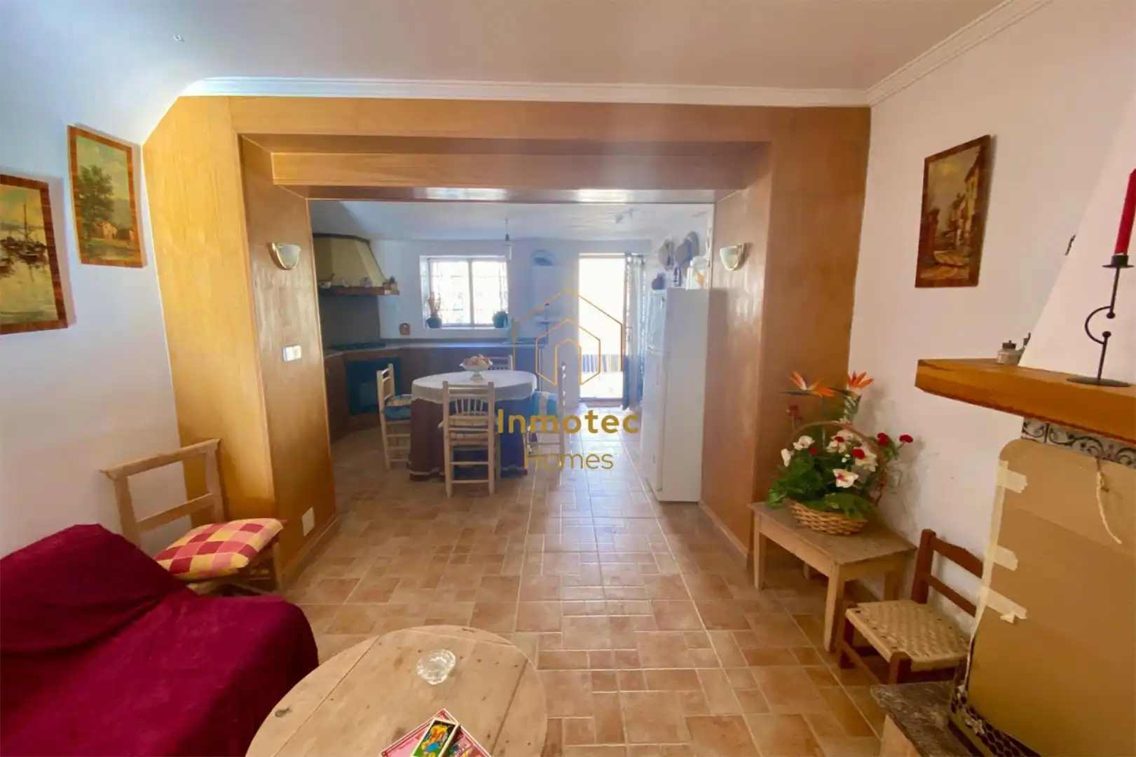 Casa adosada en venda a Calle Hornos, 8, María Cuina de Casa adosada en venda en María amb Terrassa i Balcó