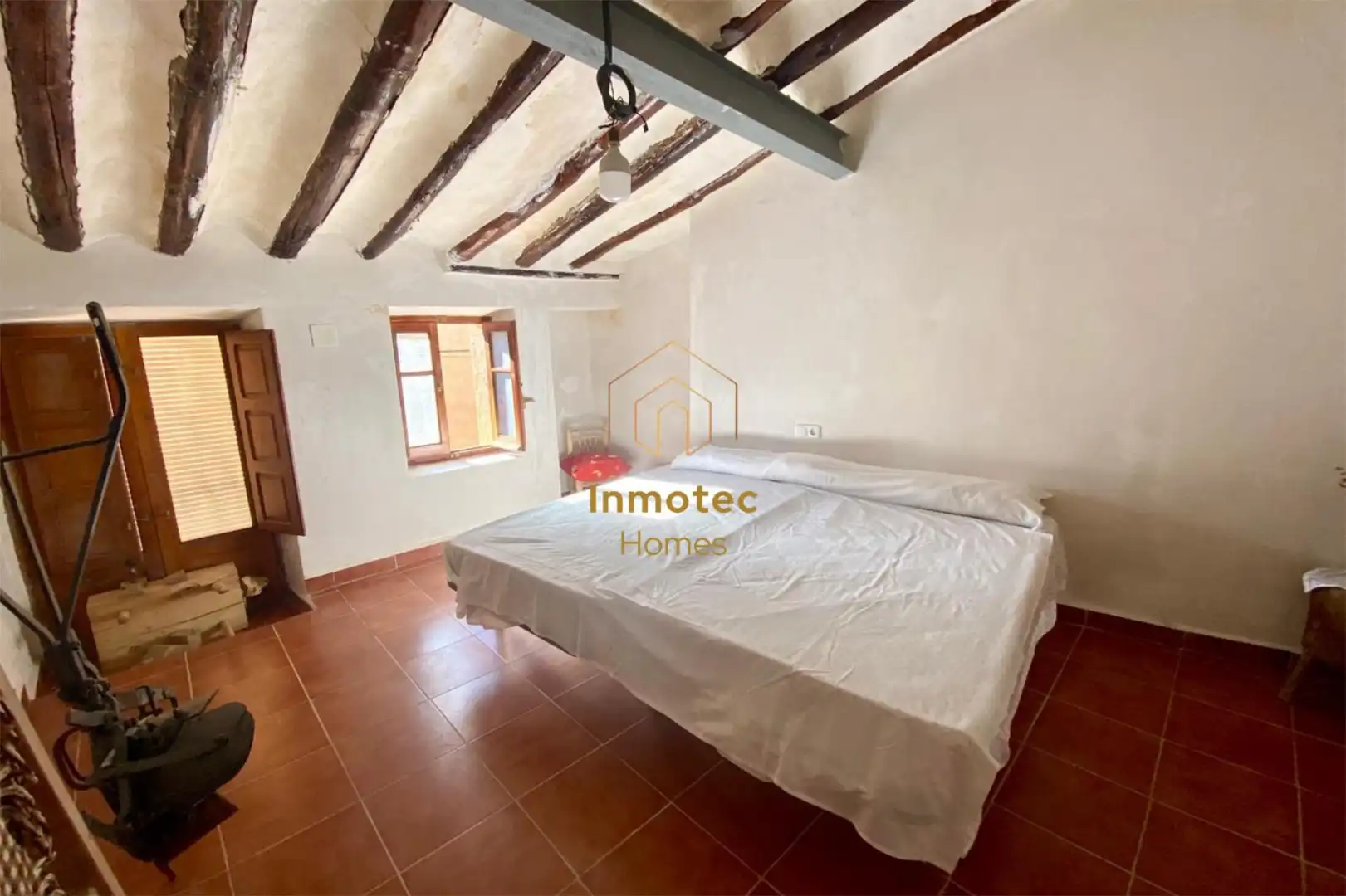 Casa adosada en venda a Calle Hornos, 8, María Dormitori de Casa adosada en venda en María amb Terrassa i Balcó