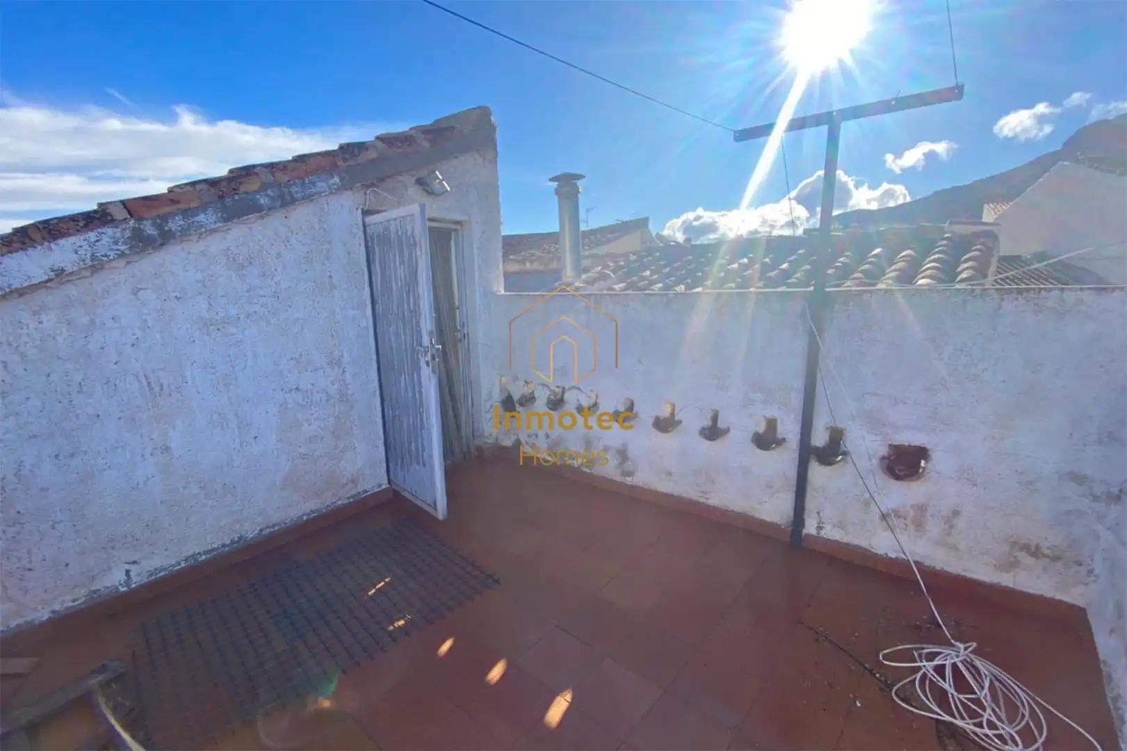 Casa adosada en venda a Calle Hornos, 8, María Vista exterior de Casa adosada en venda en María amb Terrassa i Balcó
