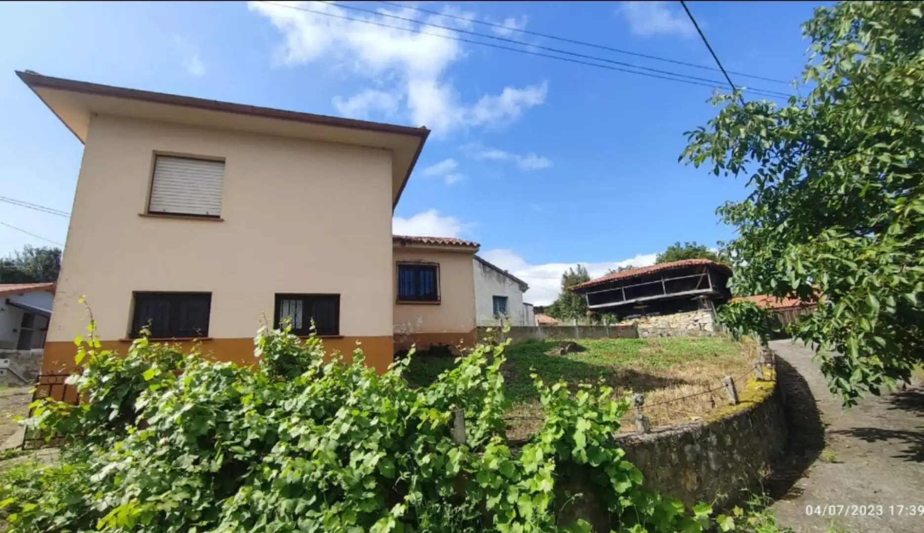Vista exterior de Casa o xalet en venda en Candamo