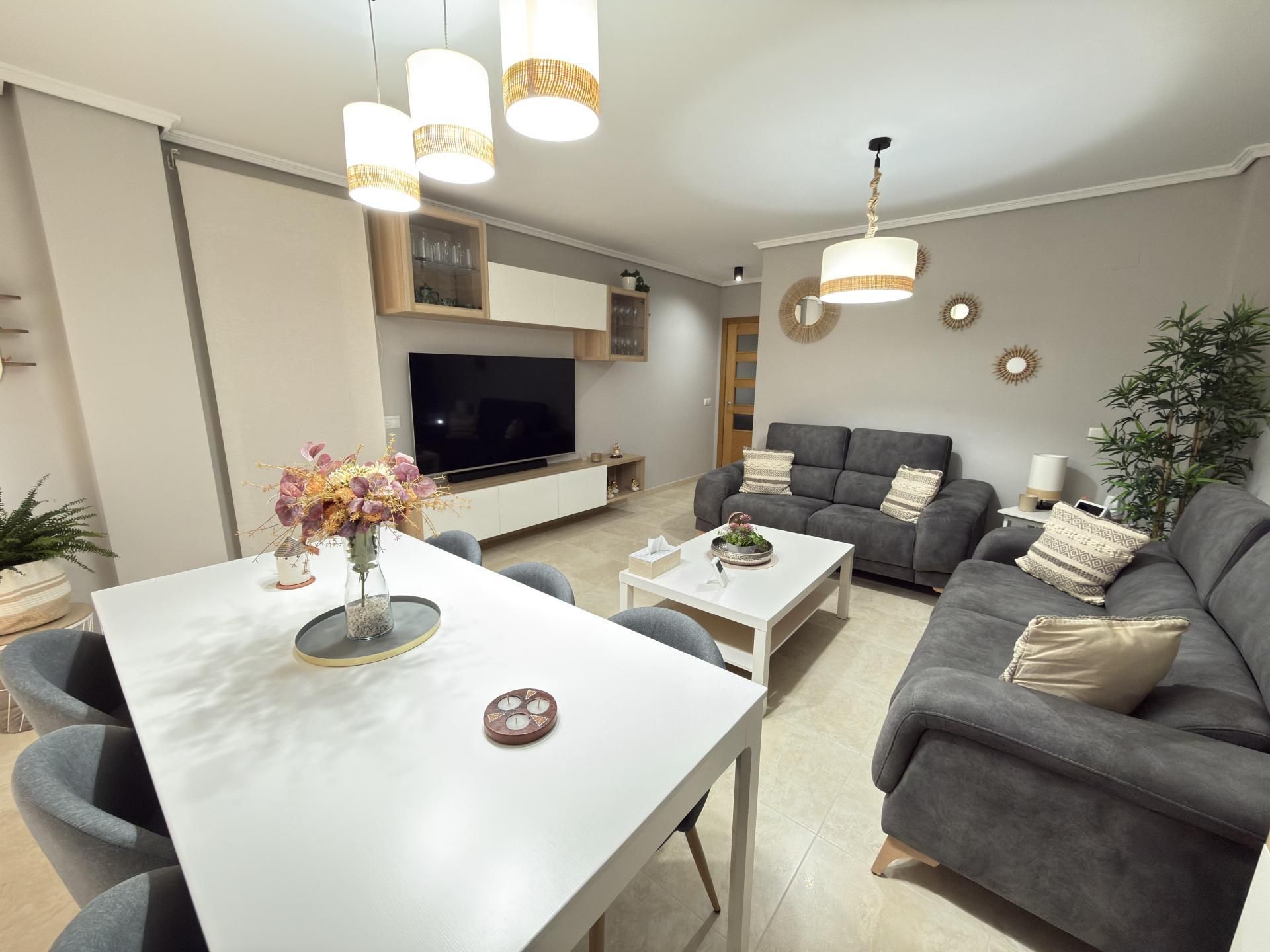 Wohnzimmer von Wohnung zum Verkauf in Sagunto / Sagunt mit Terrasse