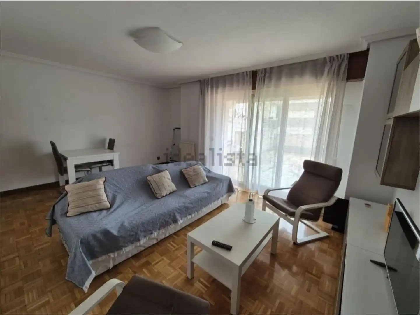 Zimmer in Avenida de Sancho el Fuerte, 35, Iturrama Schlafzimmer von Wohnung zur untervermieten in Pamplona / Iruña mit Heizung, Terrasse und Möbliert